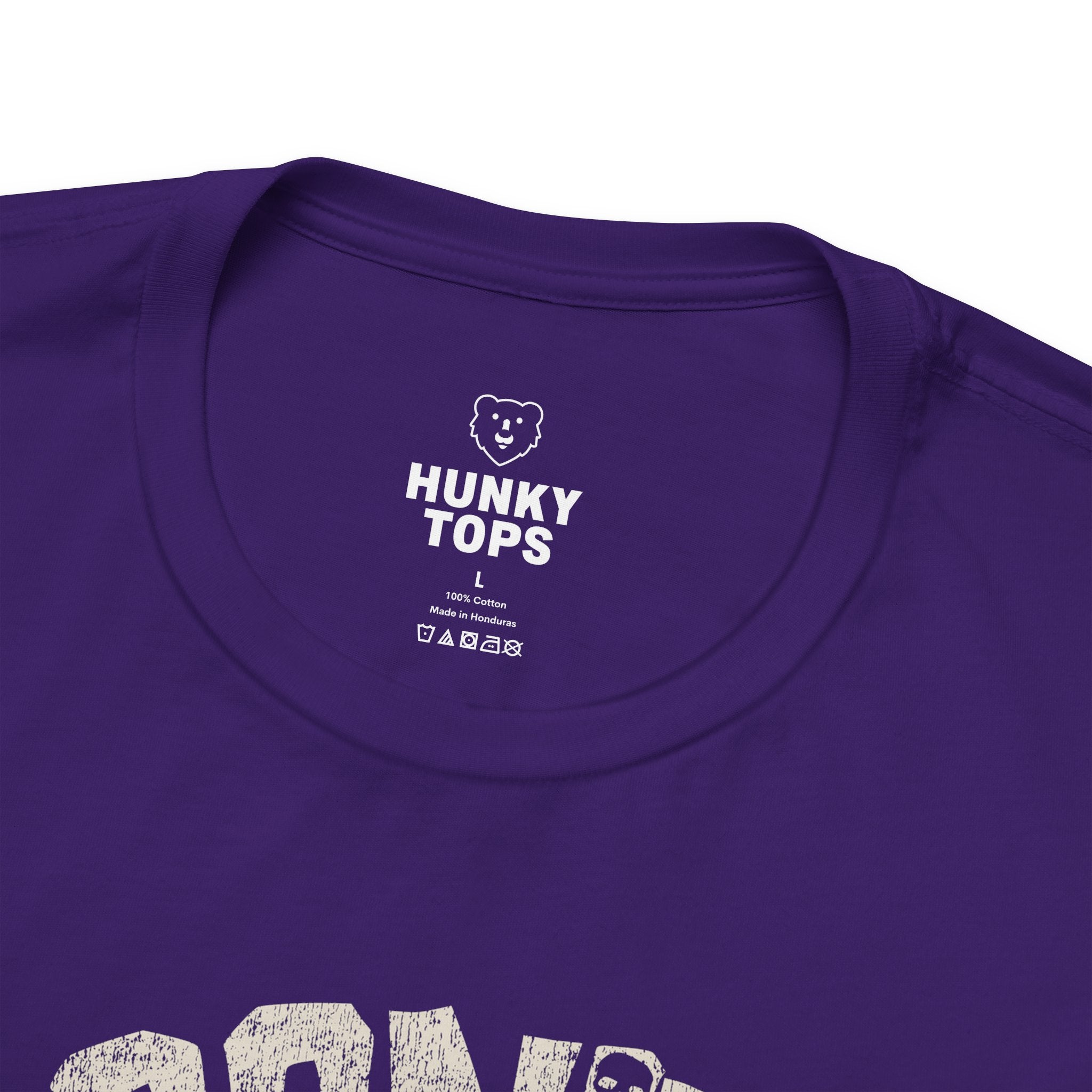 Gooning Forever T-Shirt - Hunky Tops #color_Team Purple