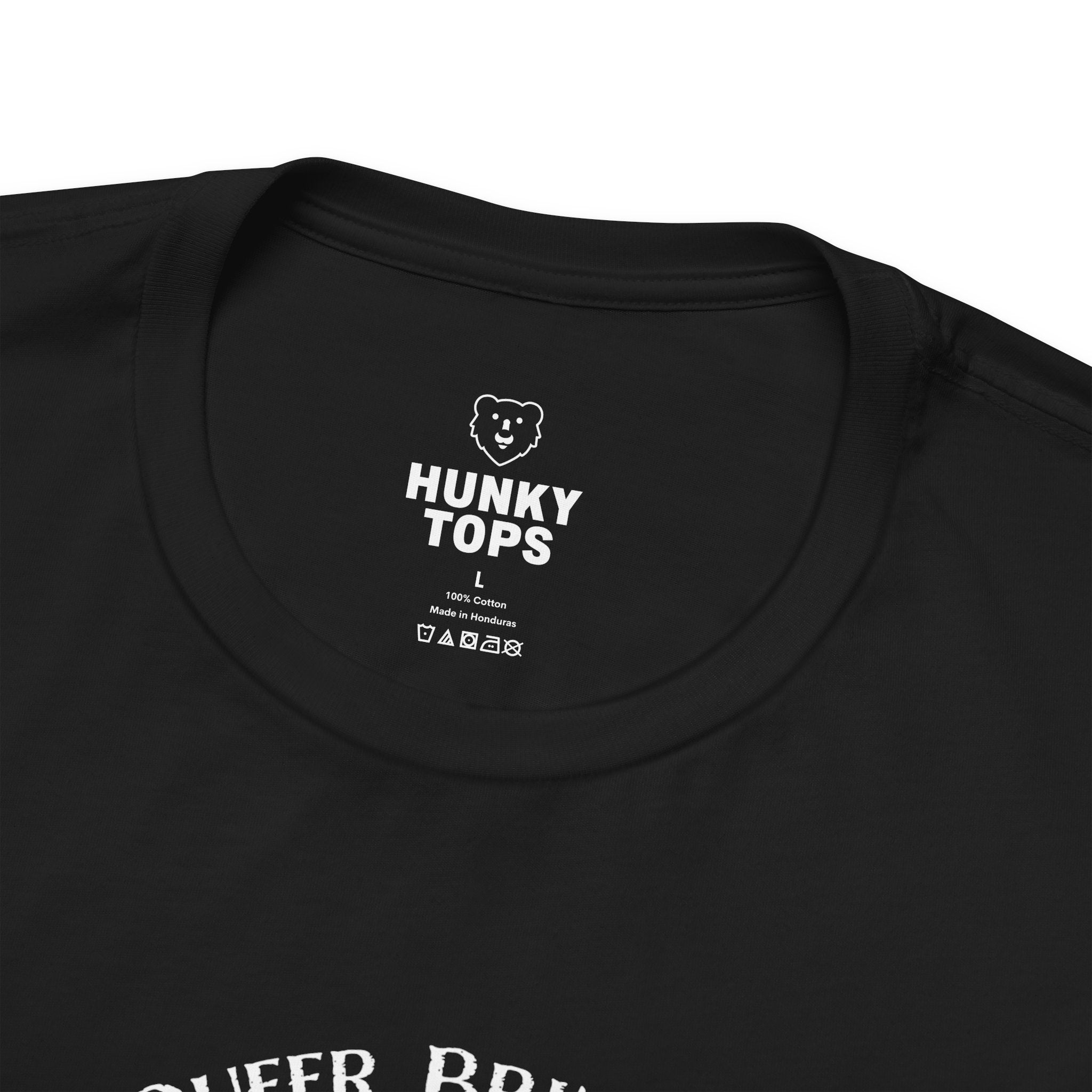 Queer Eldritch Fear T-Shirt - Hunky Tops #color_Black