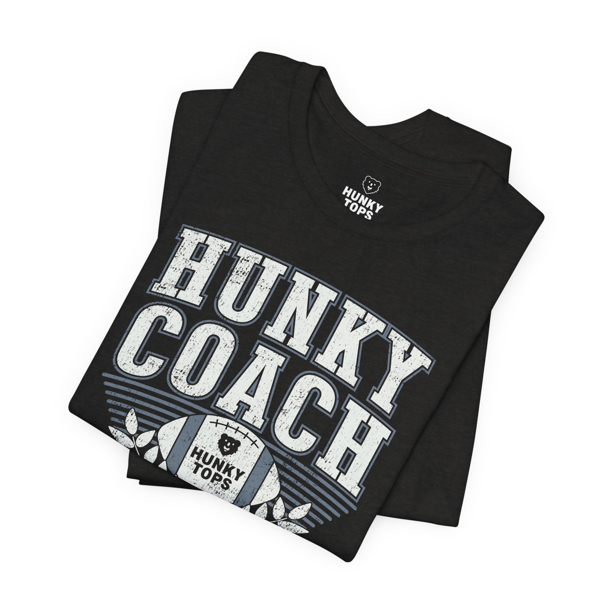 Hunky Coach T-Shirt - Hunky Tops #color_Black