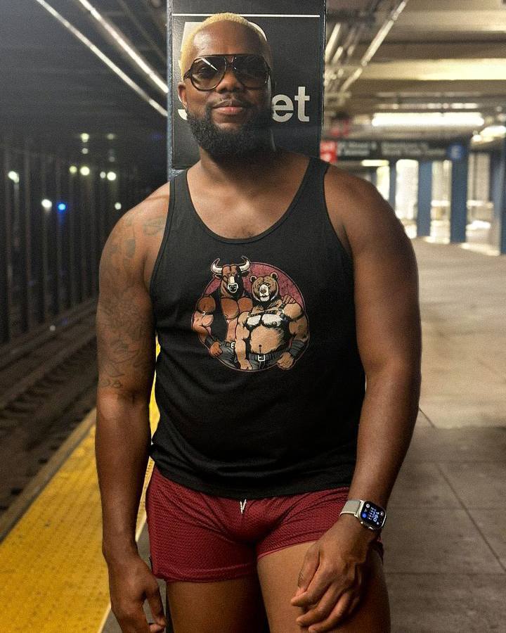 docdeank wearing Hunky Tops