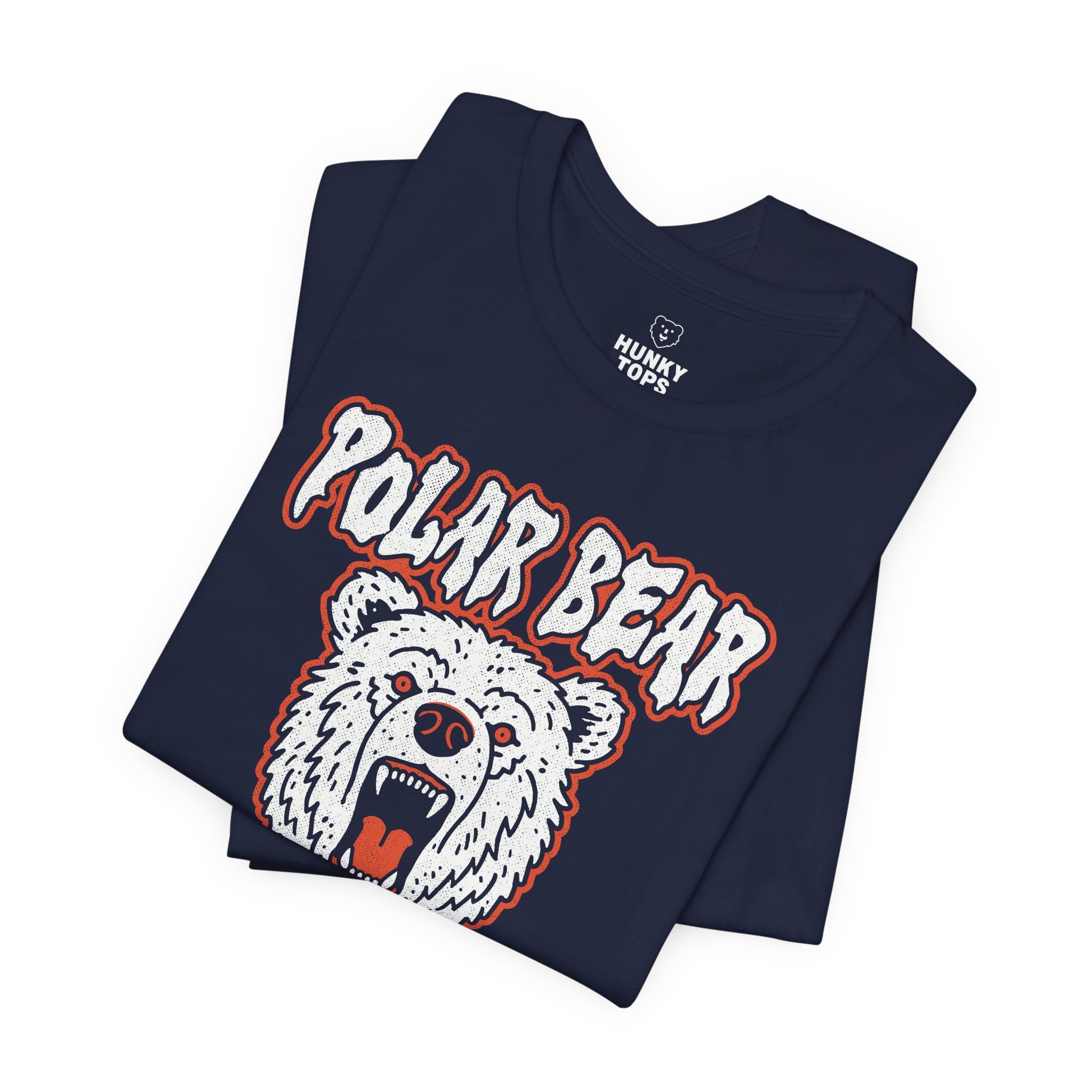 Polar Bear T-Shirt - Hunky Tops #color_Navy