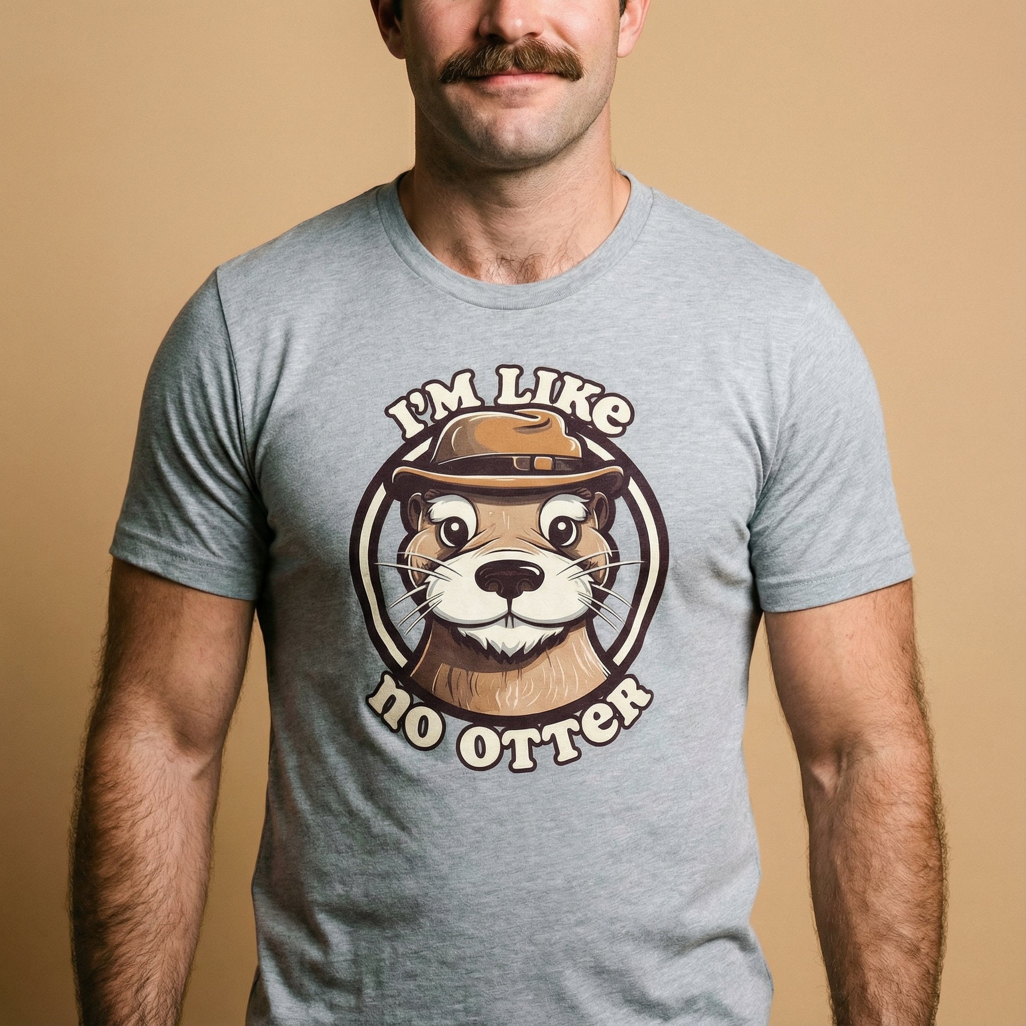 "I'm Like No Otter" T-Shirt #color_Athletic Heather