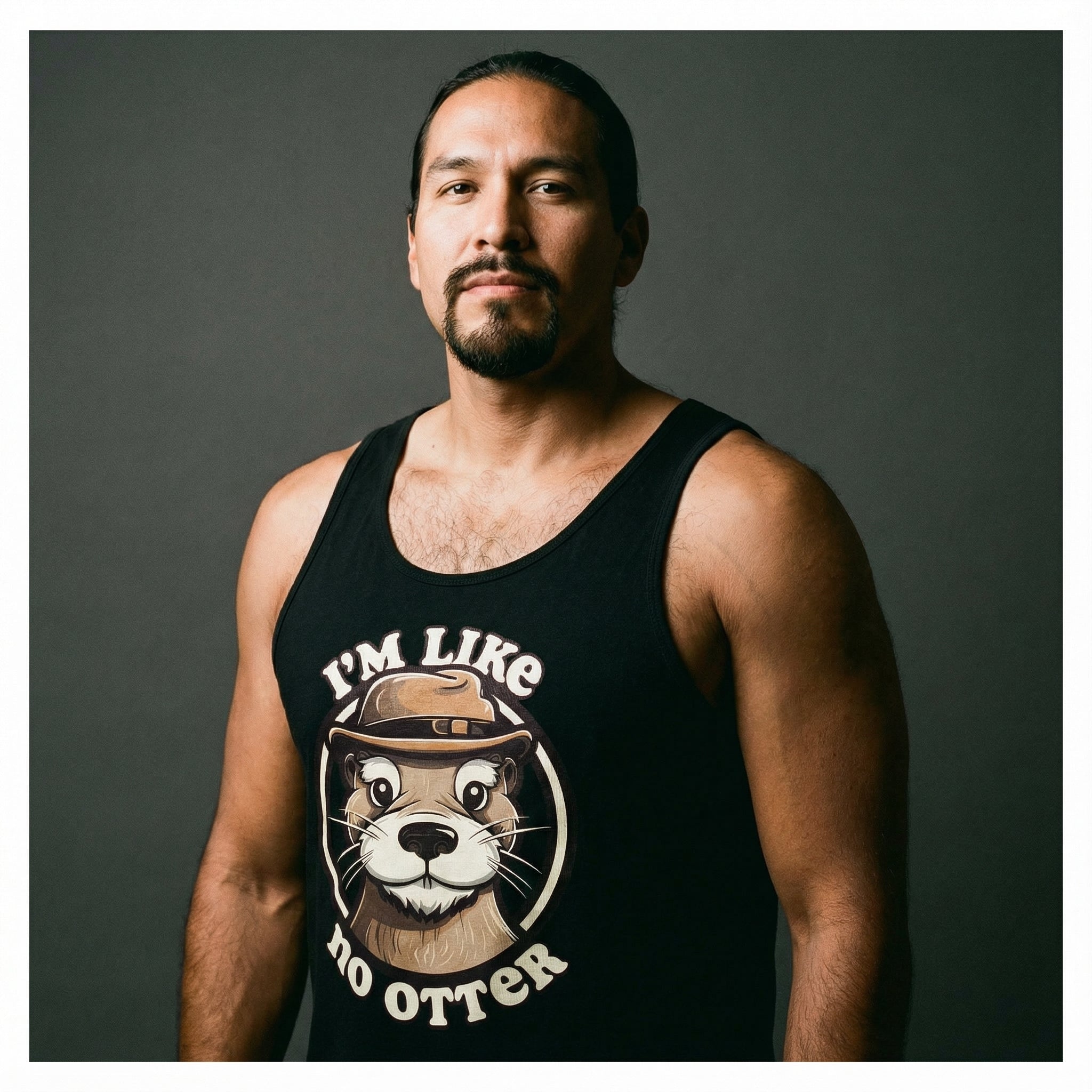 "I'm Like No Otter" Tank Top #color_Black