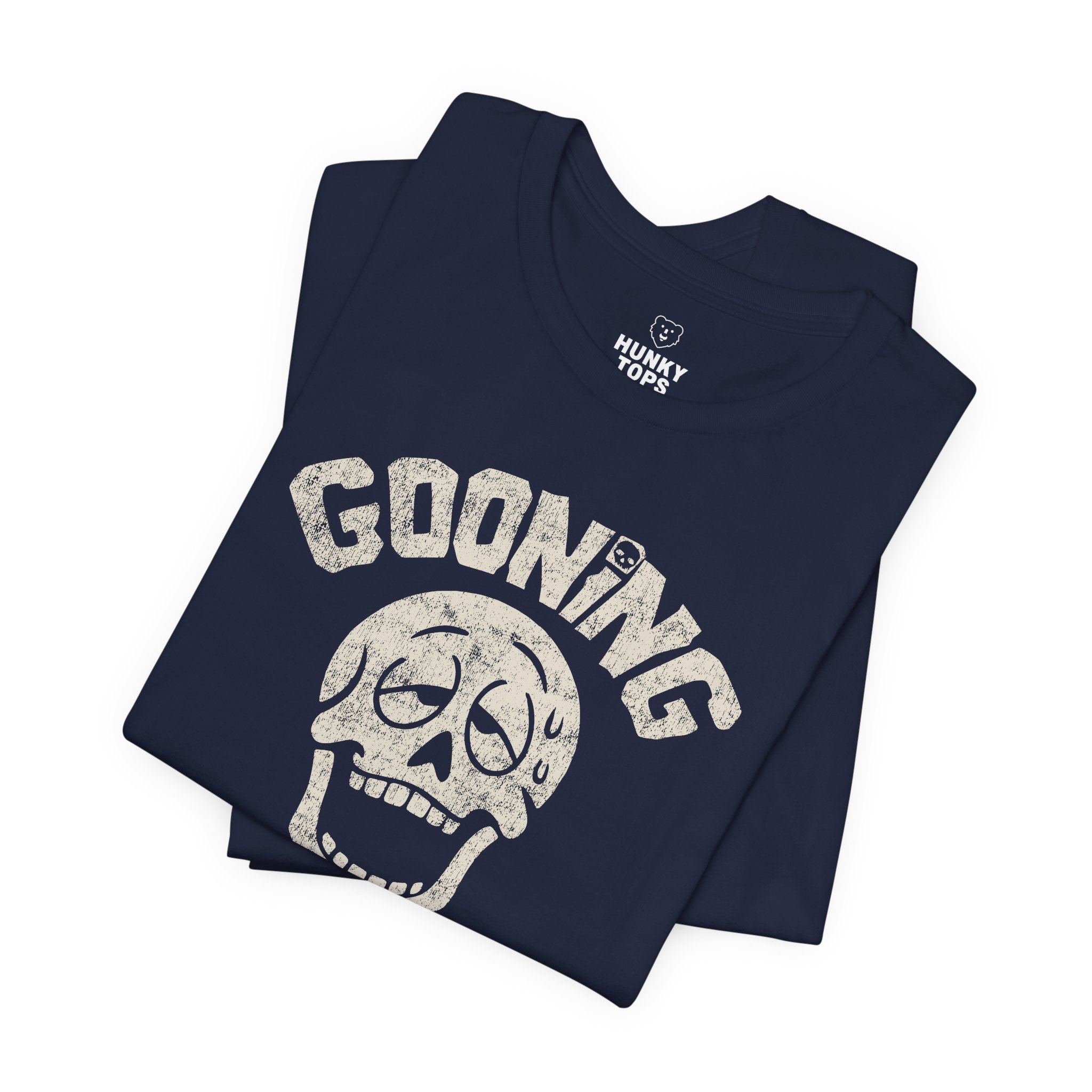 Gooning Forever T-Shirt - Hunky Tops #color_Navy