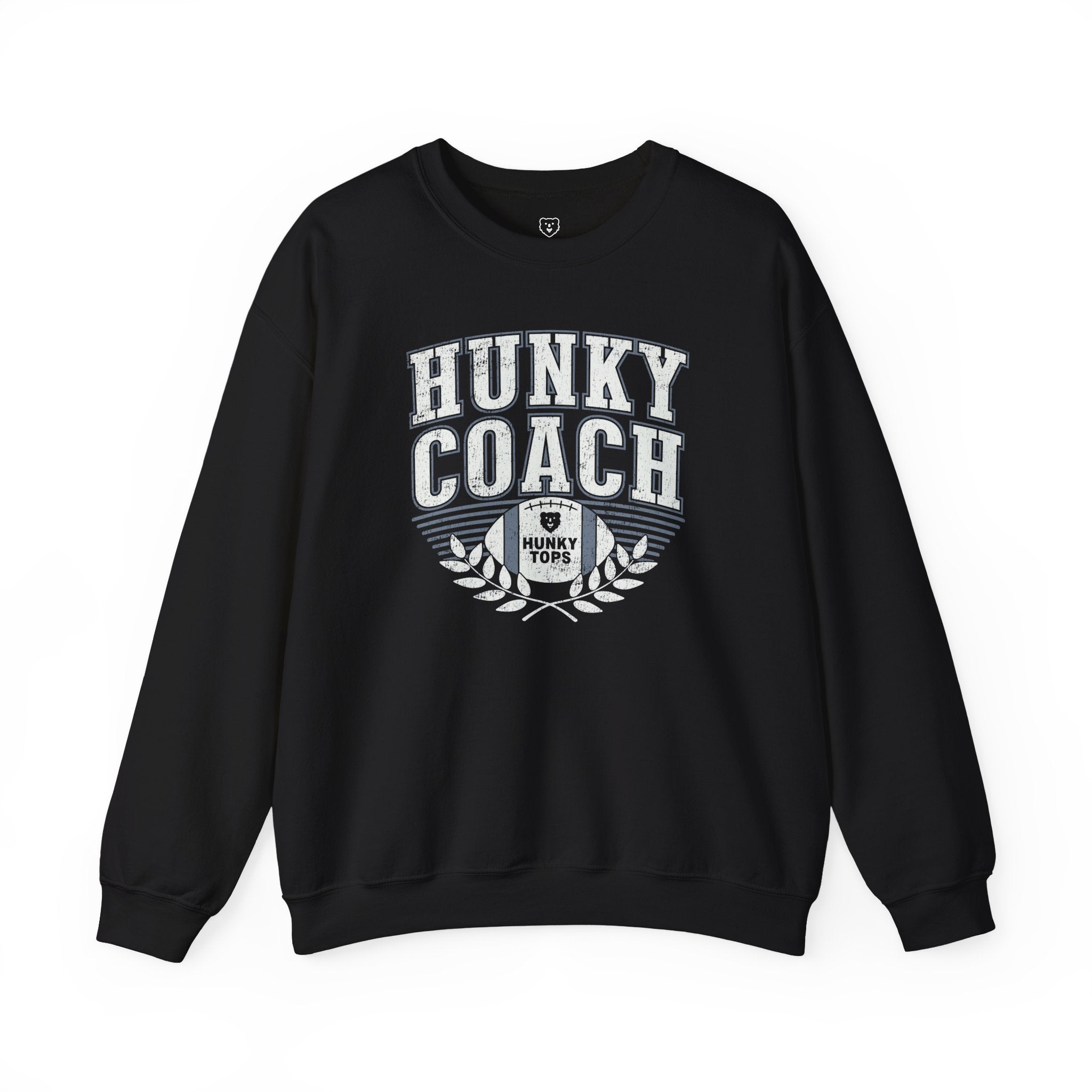 Hunky Coach Sweatshirt - Hunky Tops #color_Black