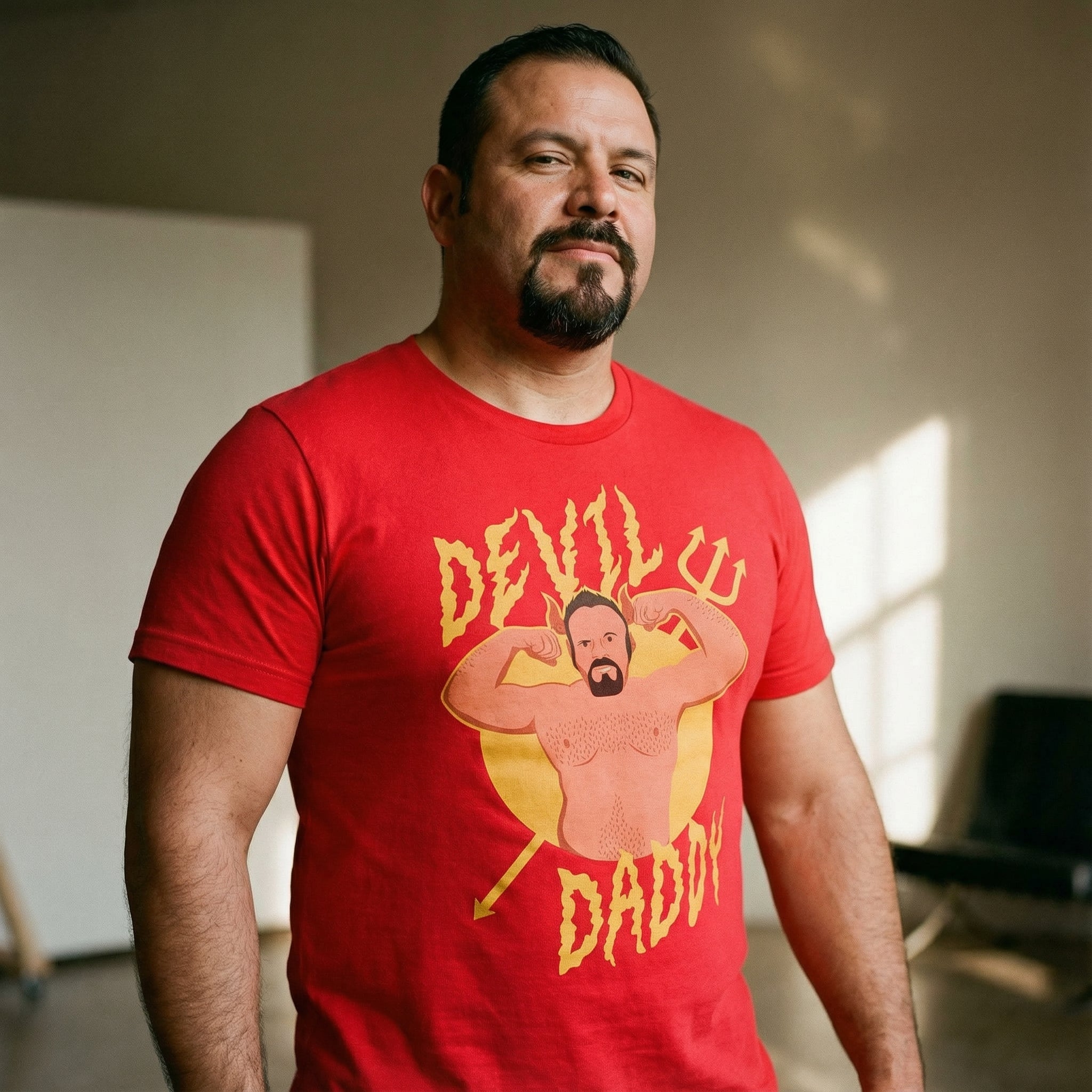 Devil Daddy T-Shirt #color_Red