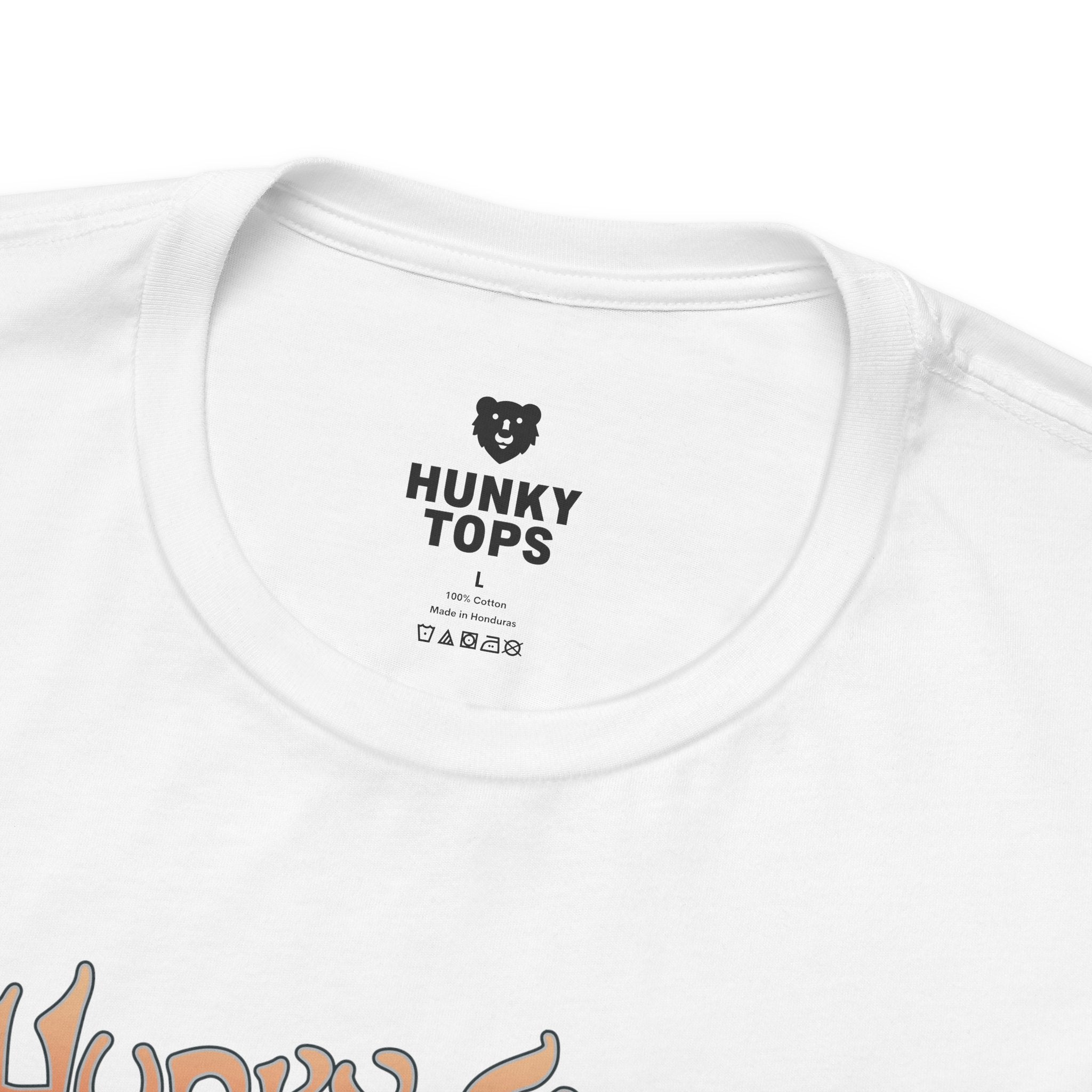 Hunky Cancer Zodiac T-Shirt by Axeish Guy - Hunky Tops #color_White