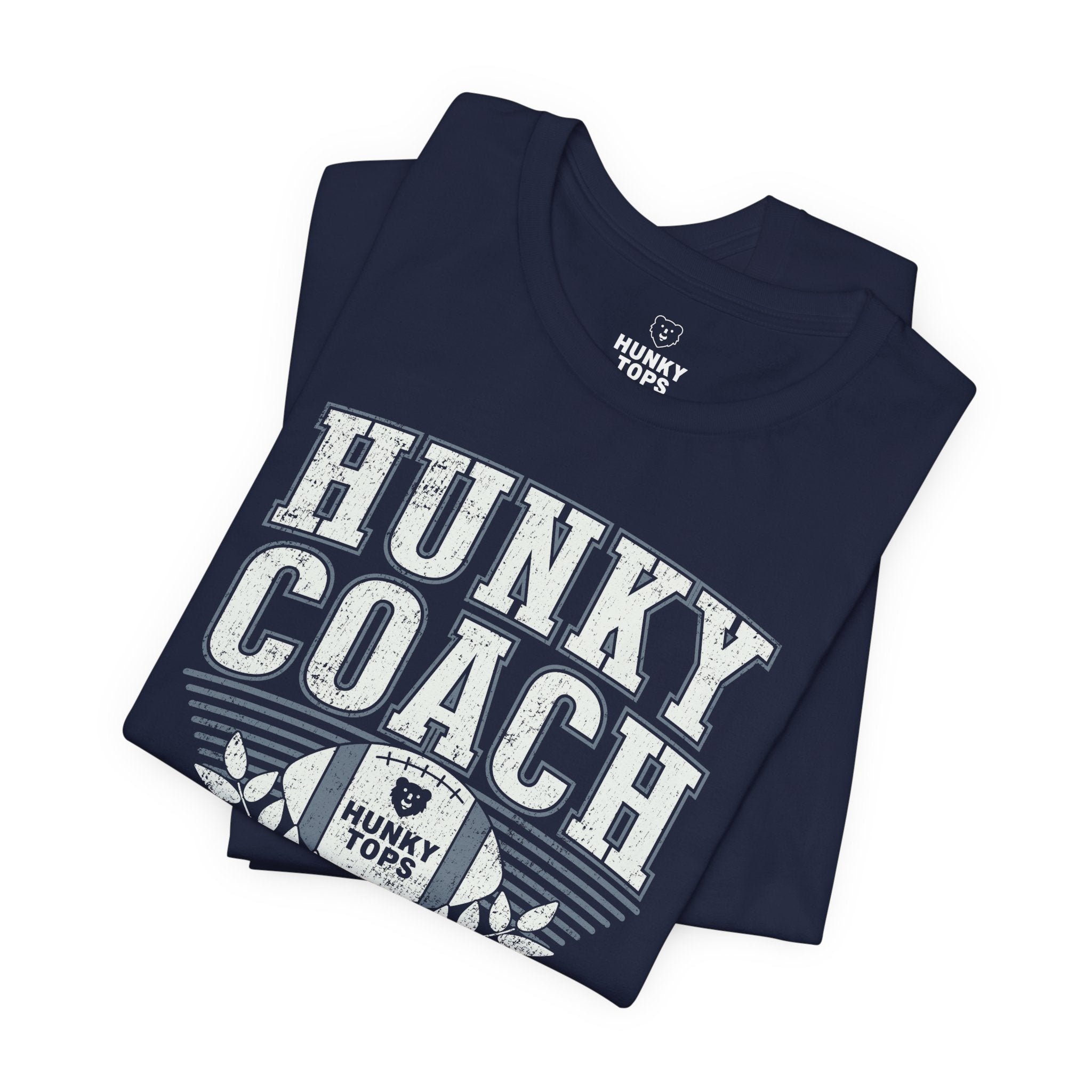 Hunky Coach T-Shirt - Hunky Tops #color_Navy