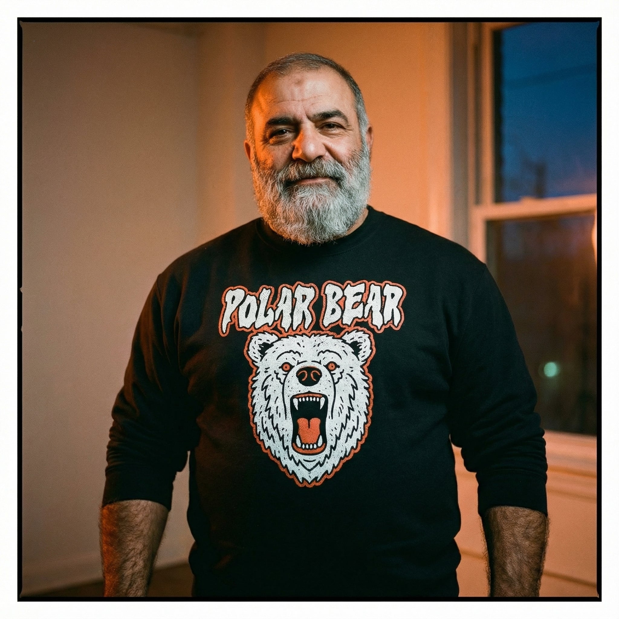 Polar Bear Sweatshirt #color_Black