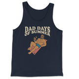 Dad Days of Summer Tank Top - Hunky Tops #color_Navy