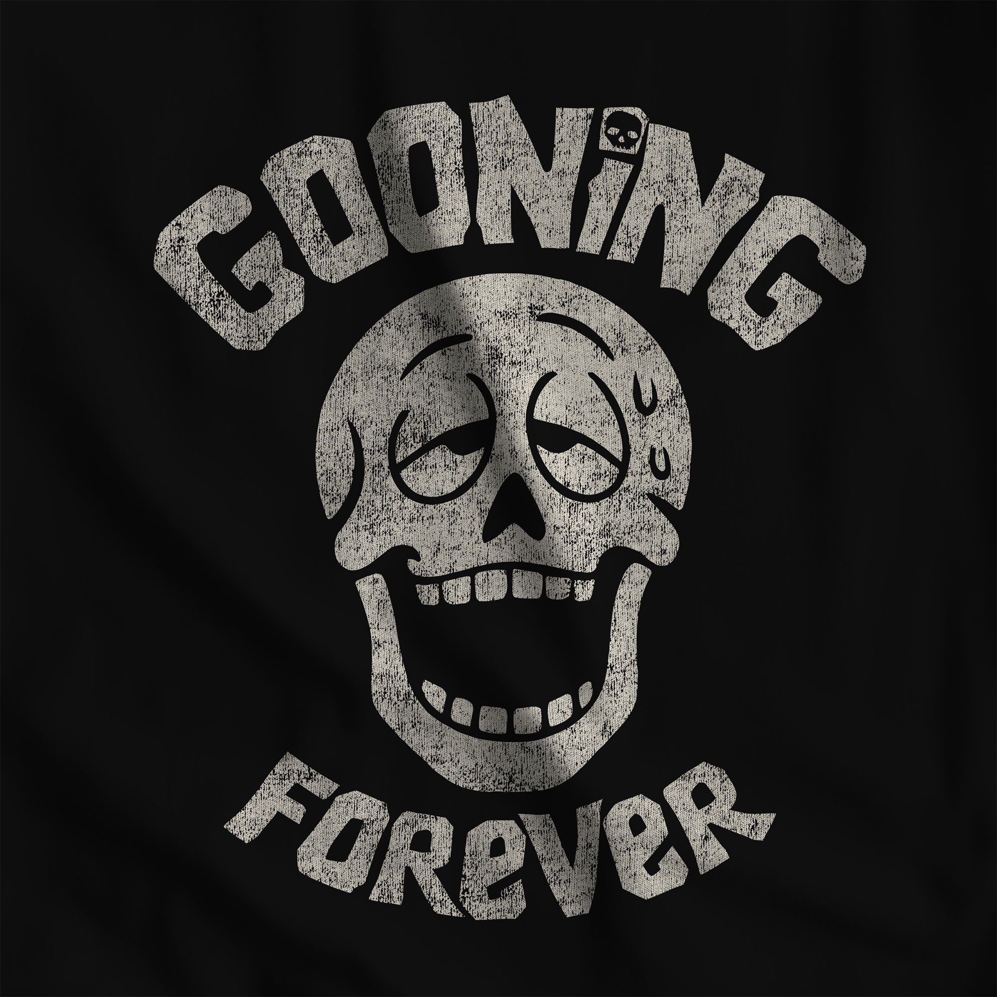 Gooning Forever T-Shirt - Hunky Tops #color_Black