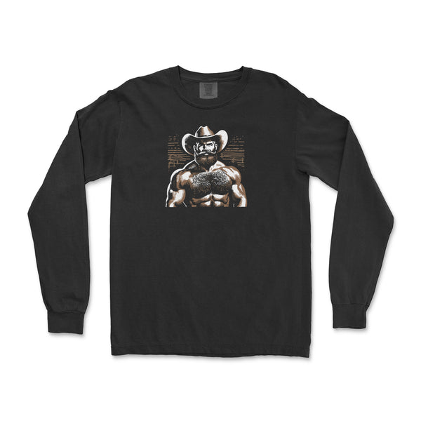 Hairy Cowboy Long-Sleeve T-Shirt