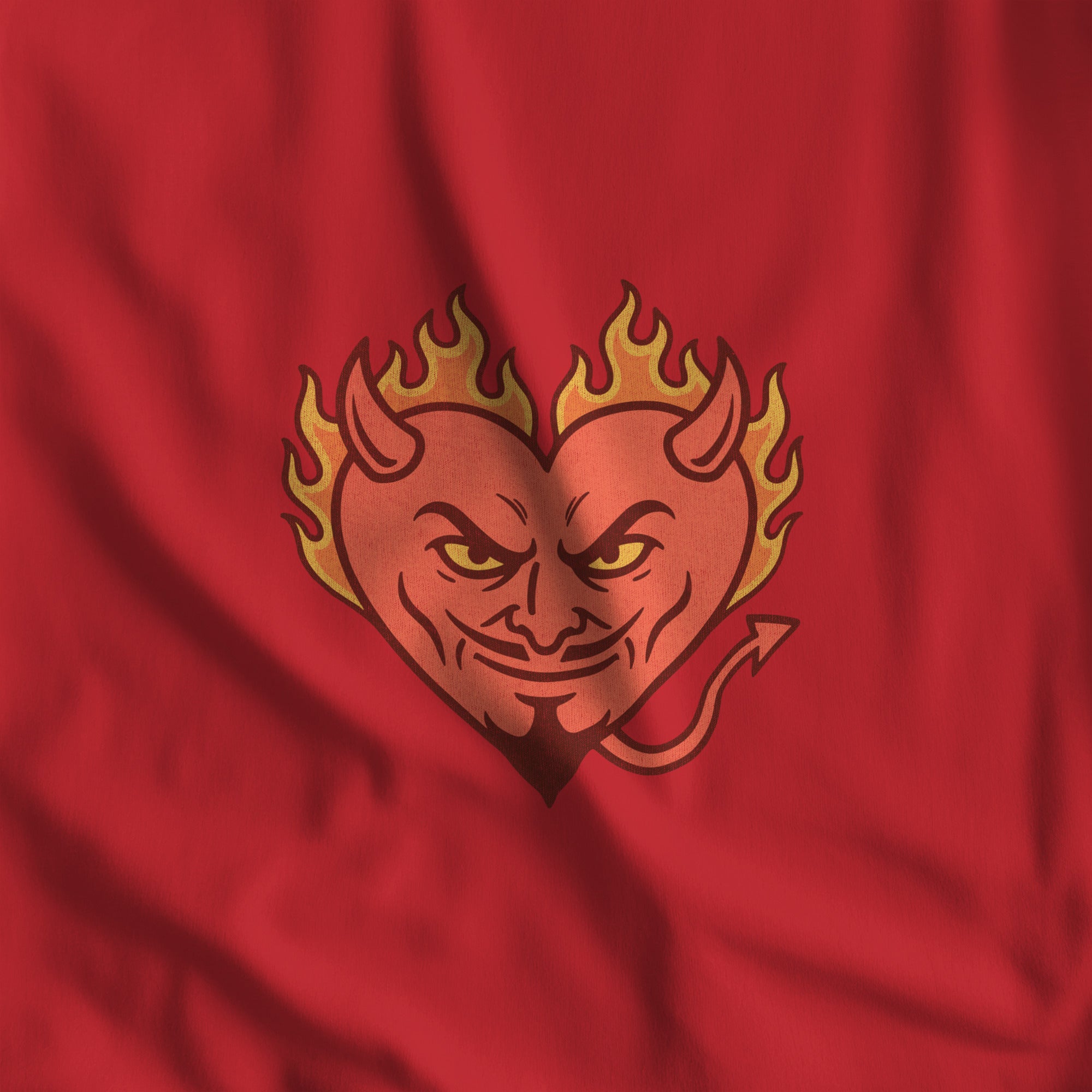 Hellfire Zaddy Hoodie - Hunky Tops #color_Red