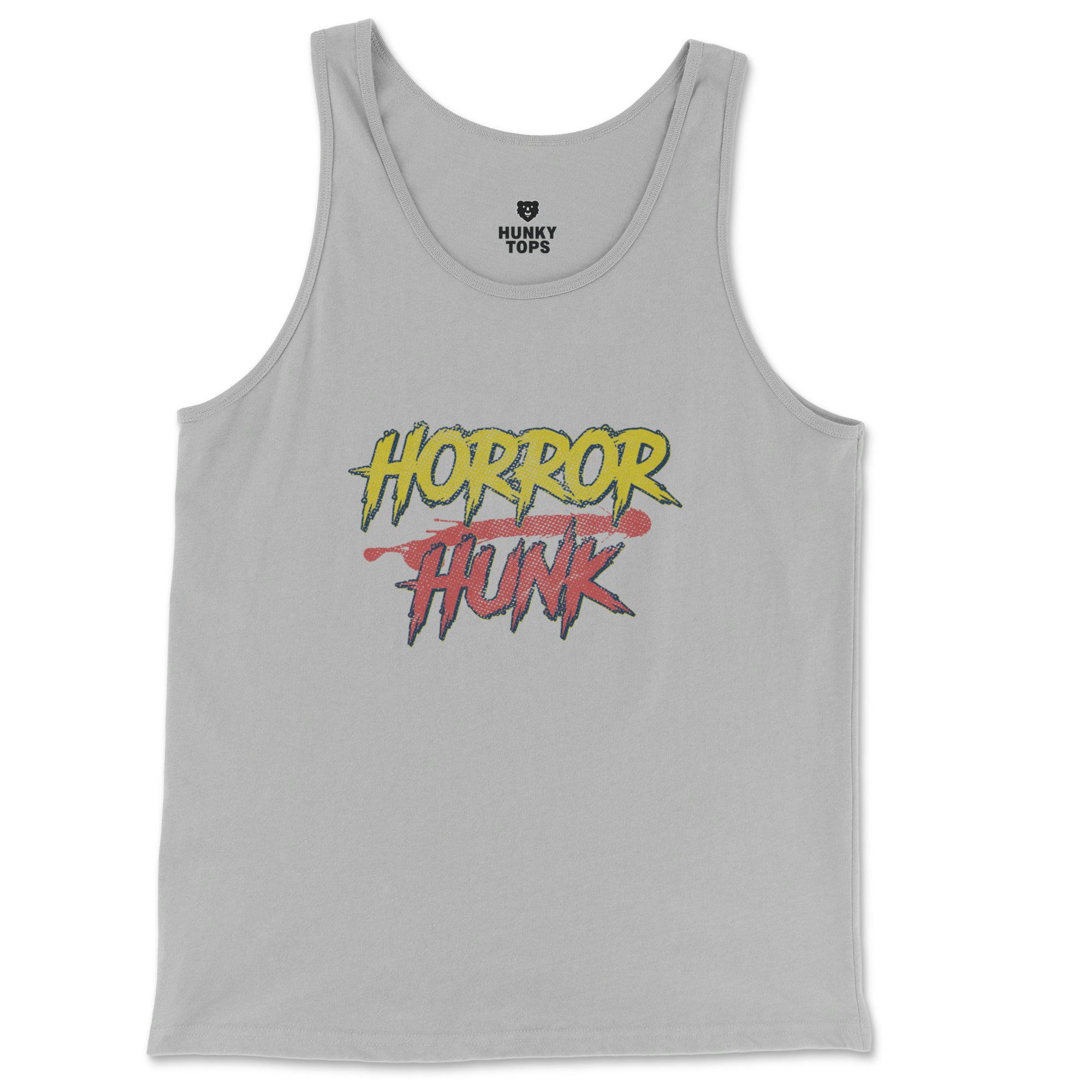 Horror Hunk Tank Top - Hunky Tops #color_Silver
