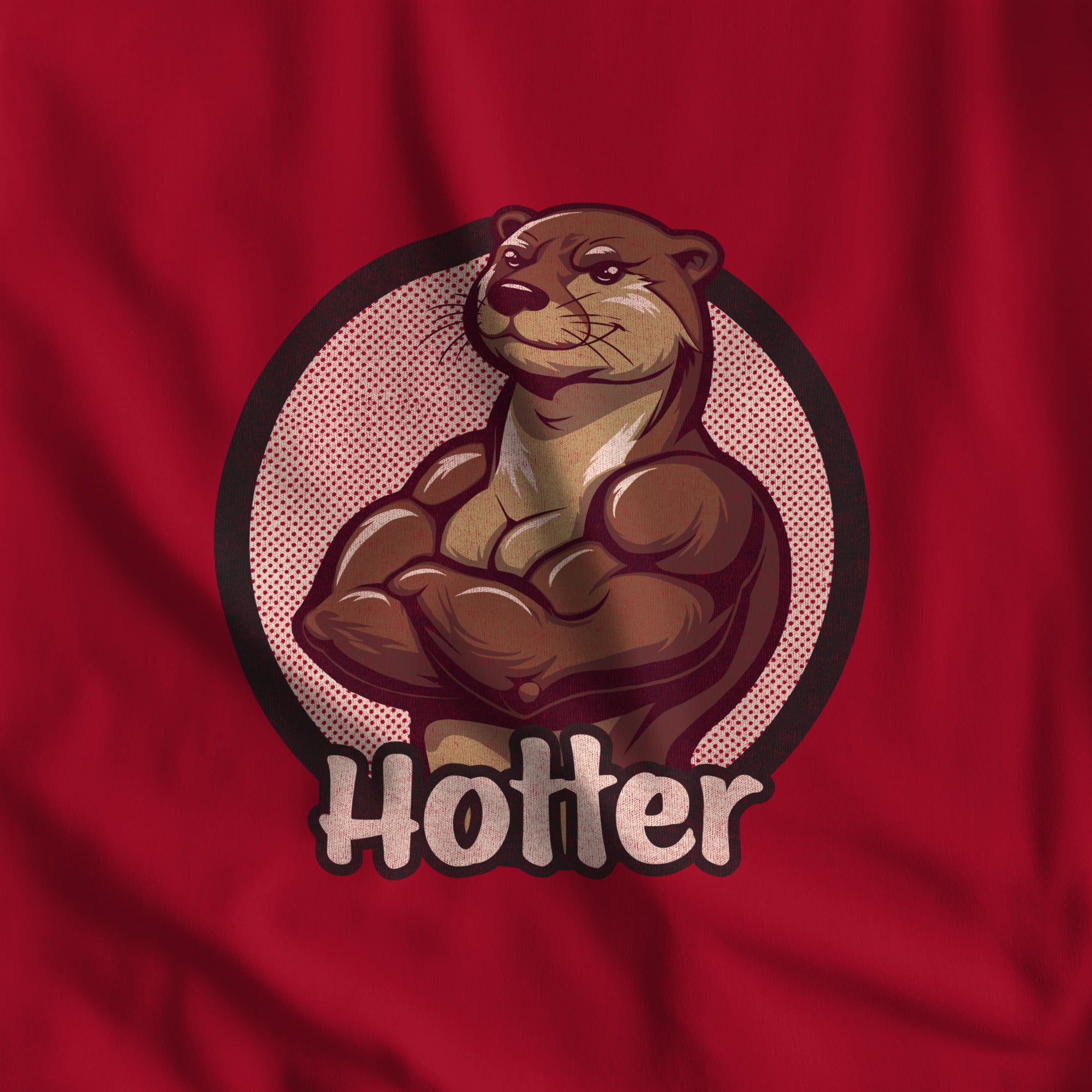 Hotter Long-Sleeve T-Shirt - Hunky Tops #color_Red