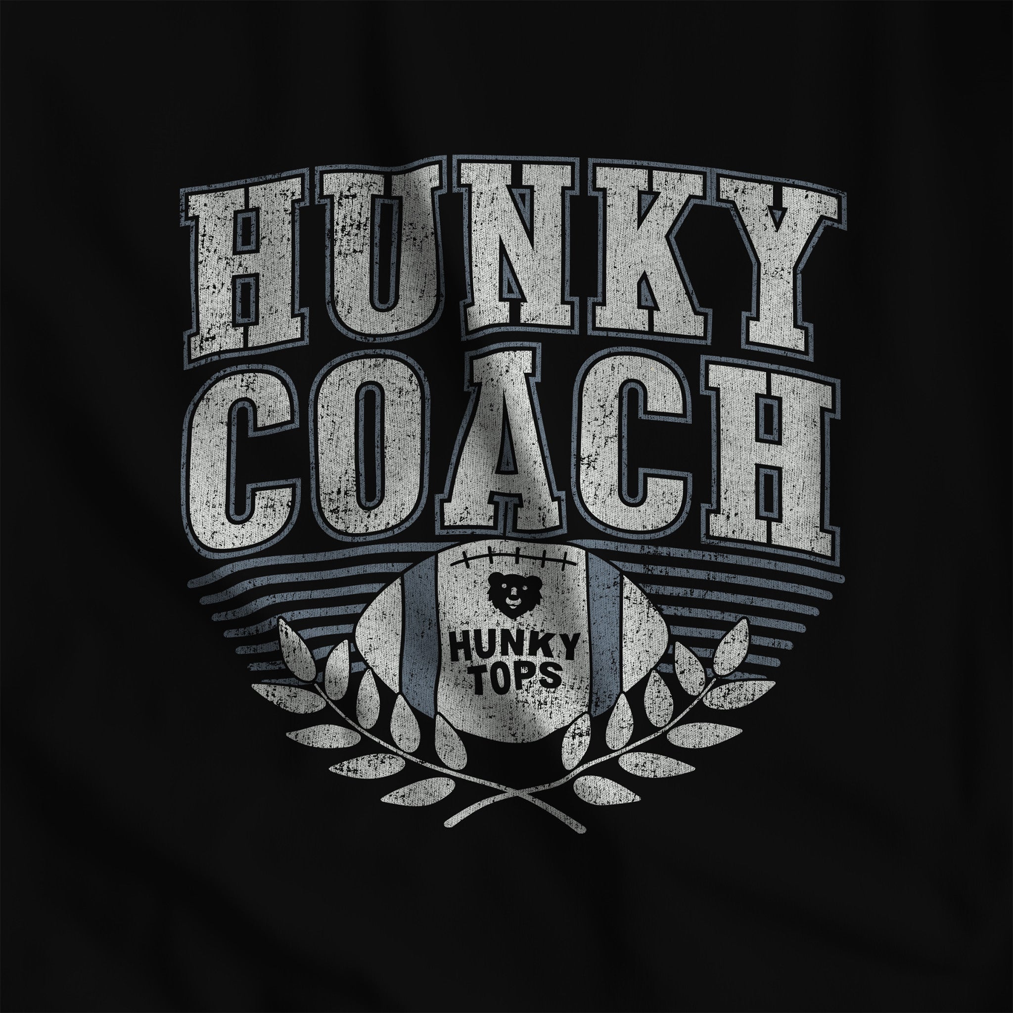 Hunky Coach T-Shirt - Hunky Tops #color_Black