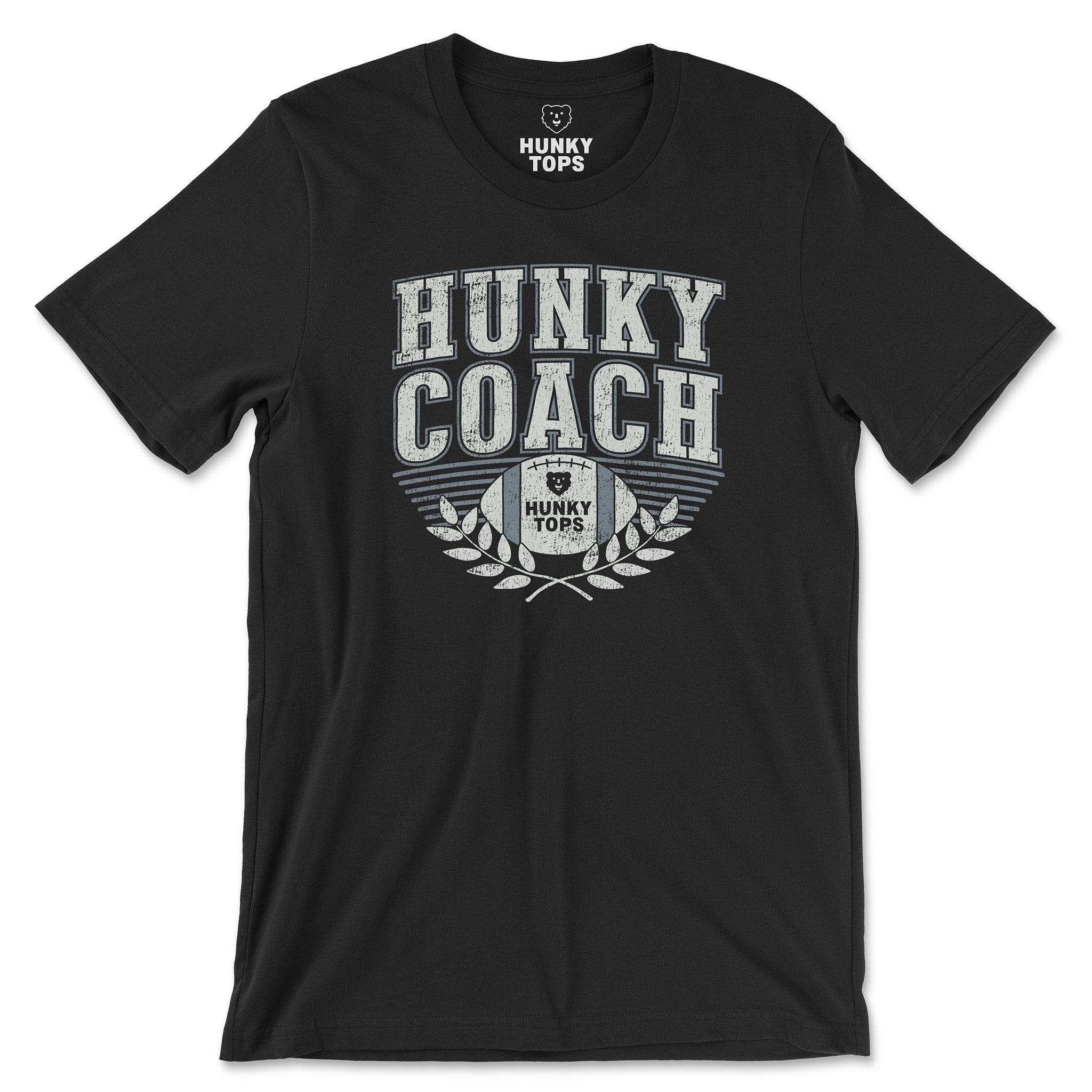 Hunky Coach T-Shirt - Hunky Tops #color_Black