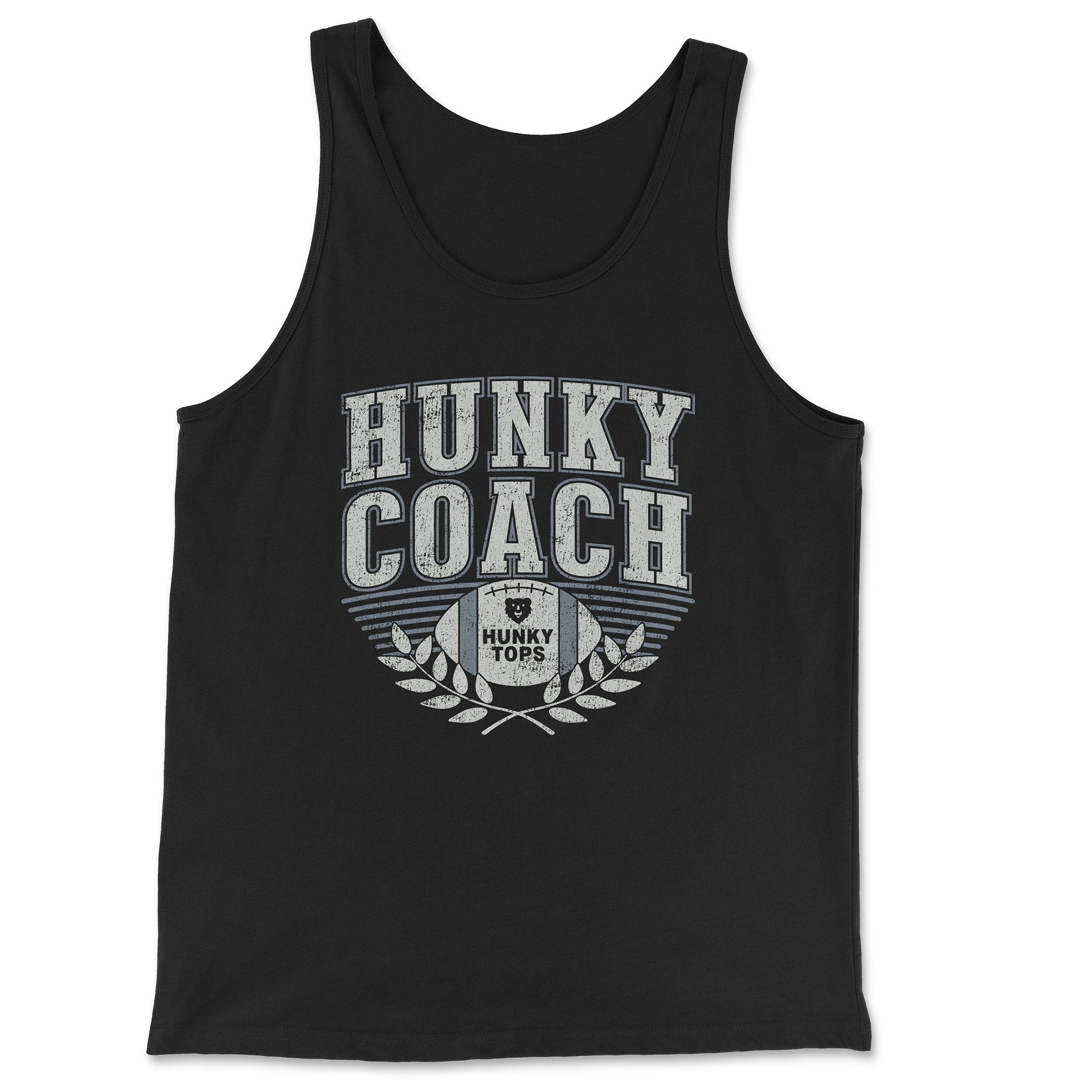 Hunky Coach Tank Top - Hunky Tops #color_Black