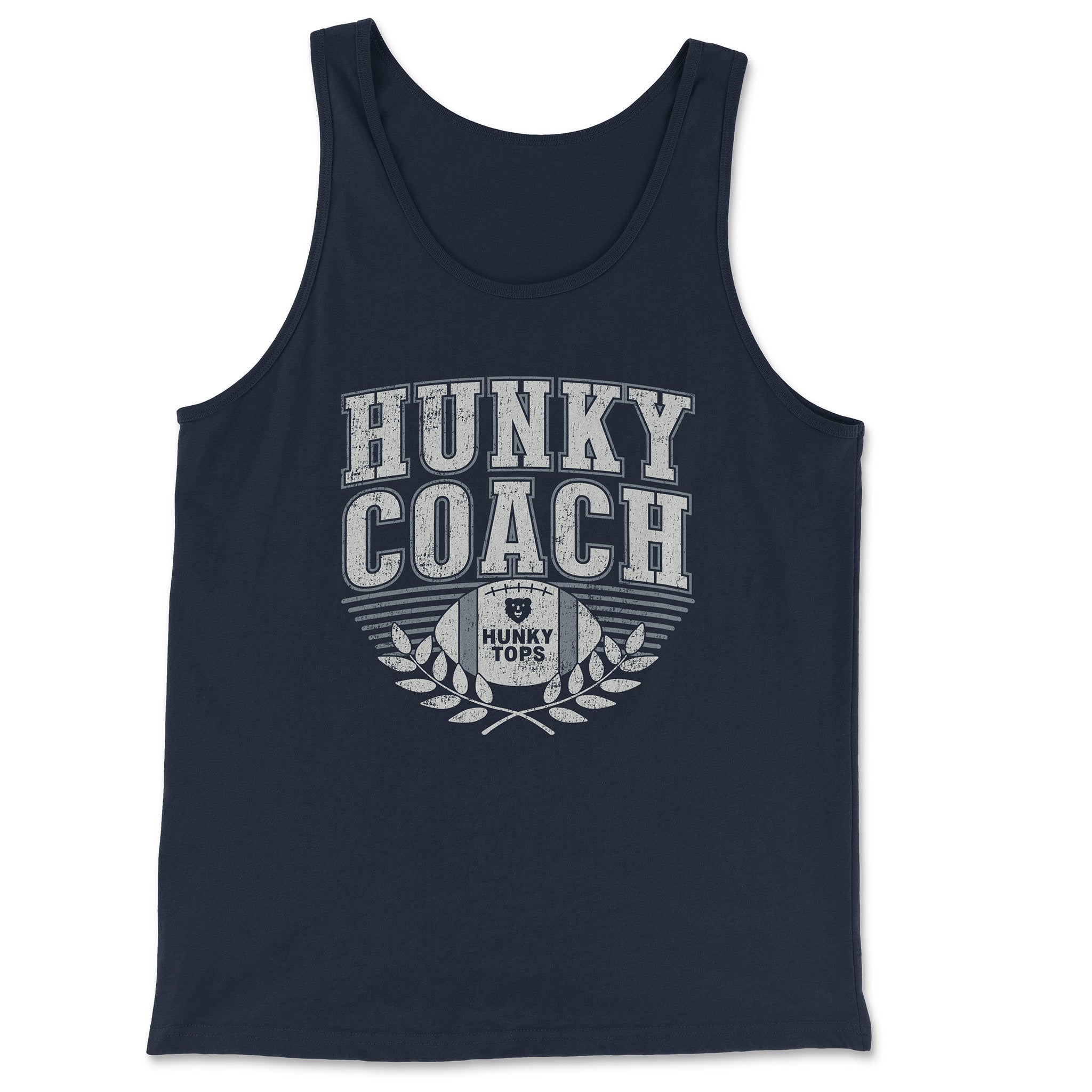 Hunky Coach Tank Top - Hunky Tops #color_Navy