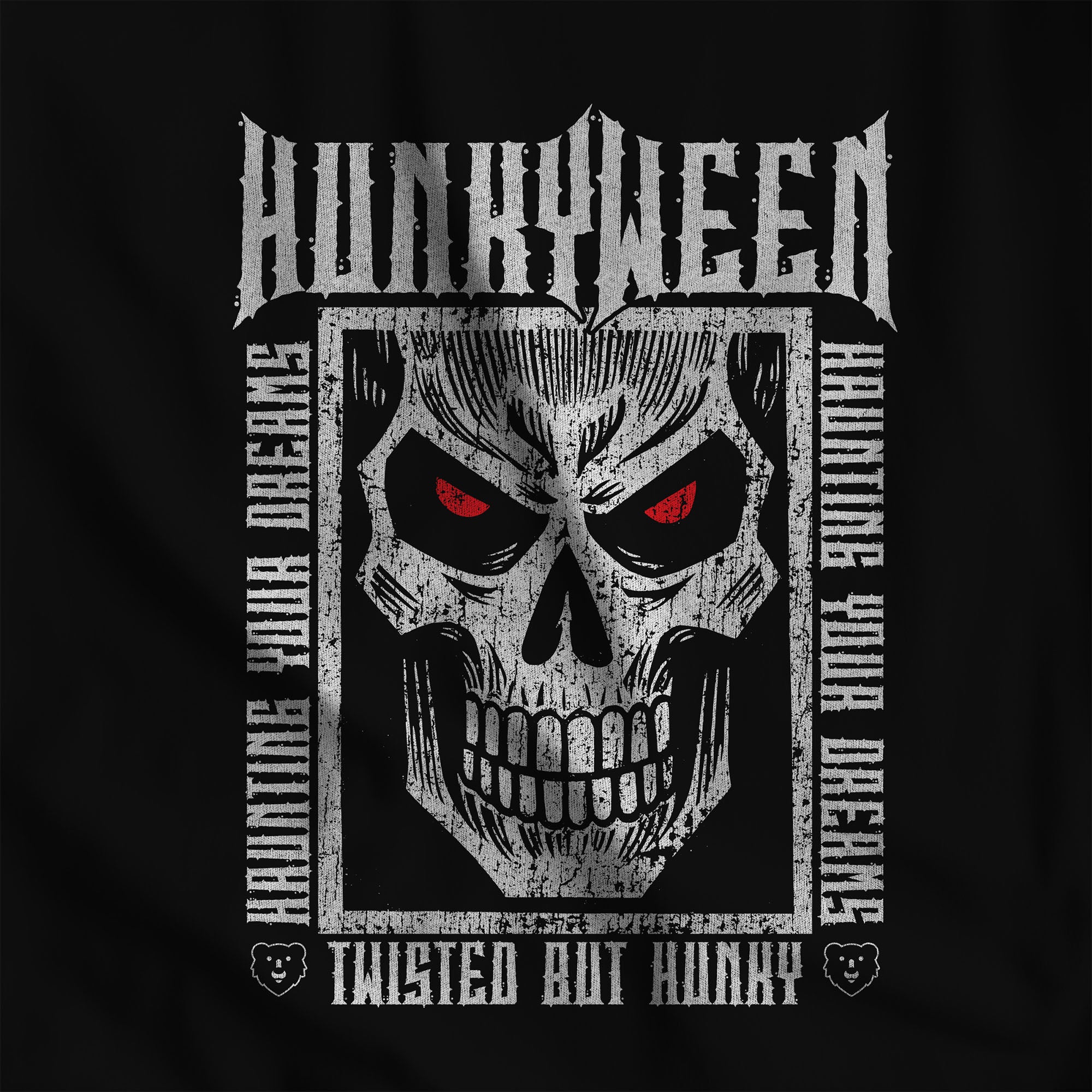Hunkyween Gay Halloween T-Shirt - Hunky Tops #color_Black
