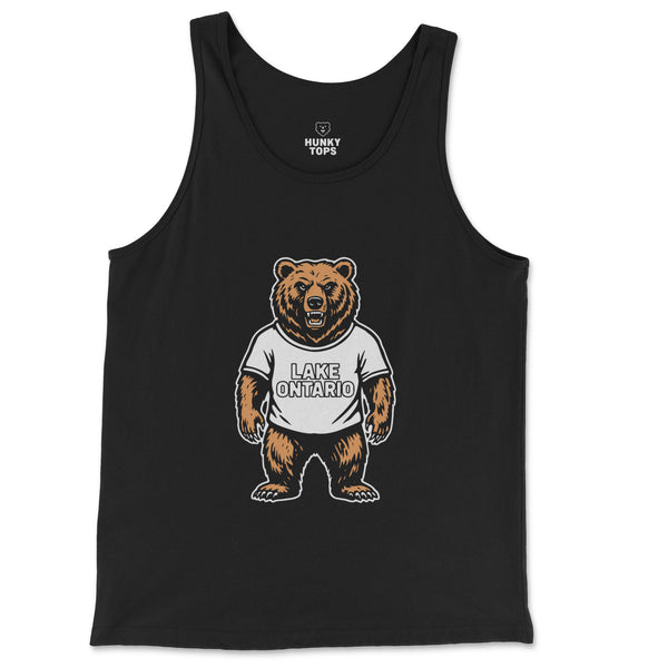 "Lake Ontario Bear" Grizzly Tank Top