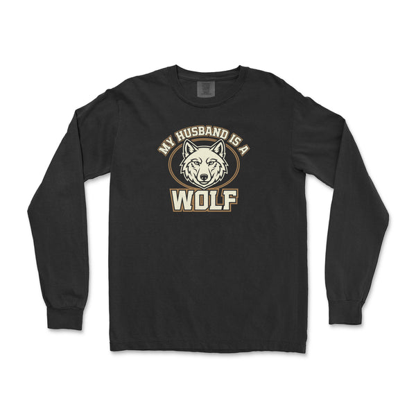 My Husband is a Wolf Long-Sleeve T-Shirt