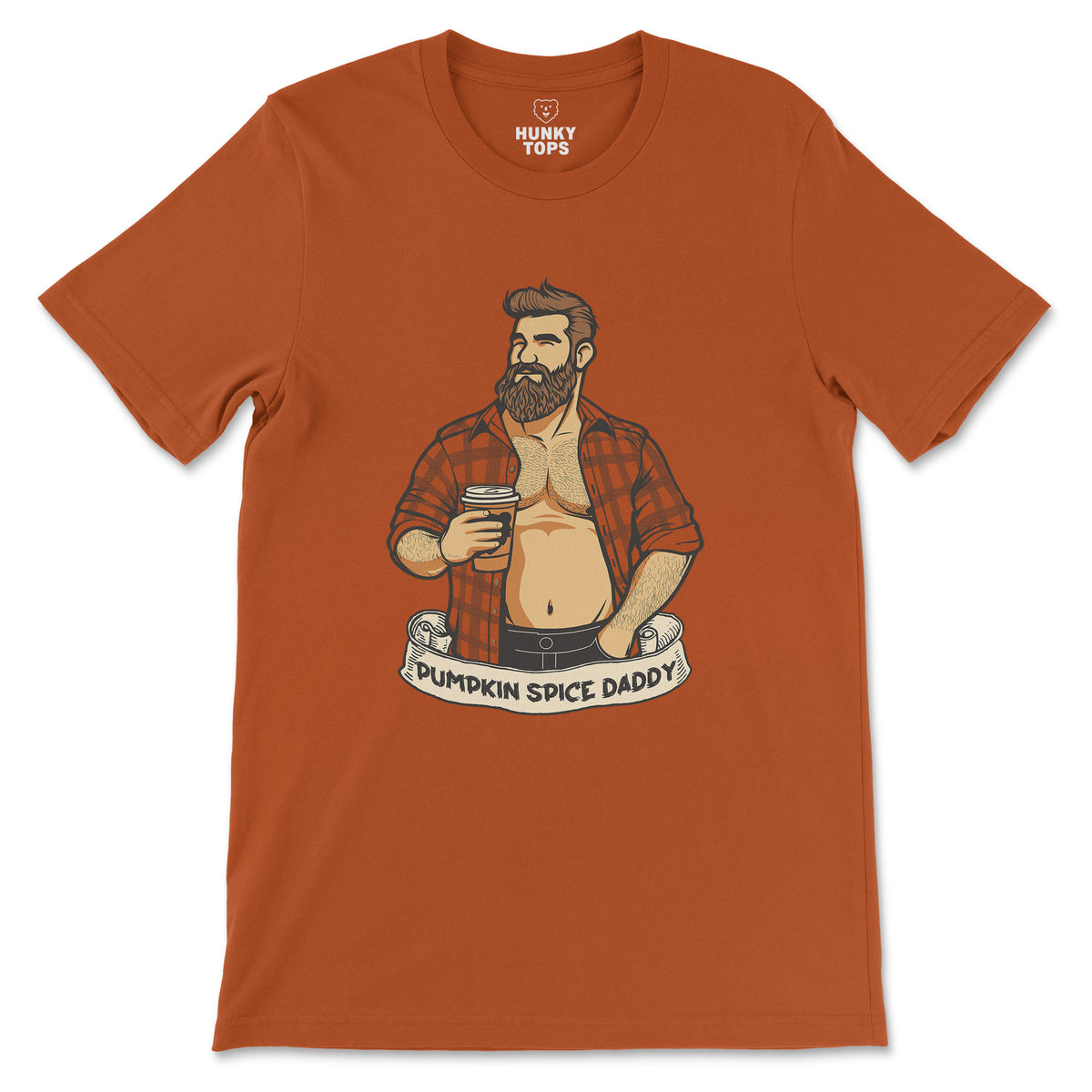 T-shirt Feelin Pumpkin Spicy - Motif Citrouille D'automne - Taille Unisexe Neuf