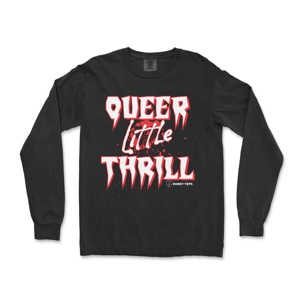 Queer Little Thrill Gay Halloween Long-Sleeve T-Shirt
