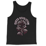 Queer Revolution Tank Top - Hunky Tops #color_Black