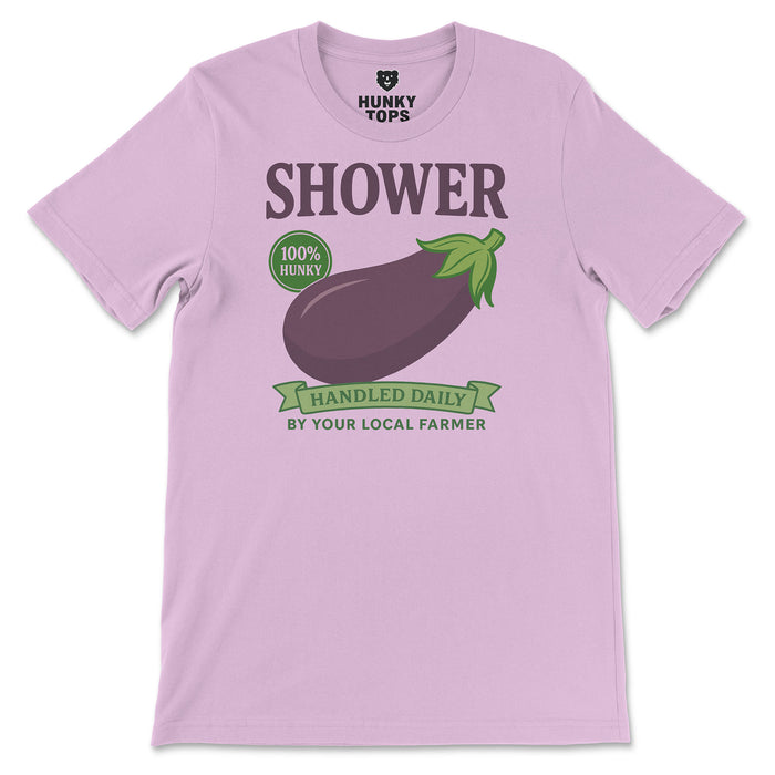 Eggplants Love Water T-Shirt Retro Pinup
