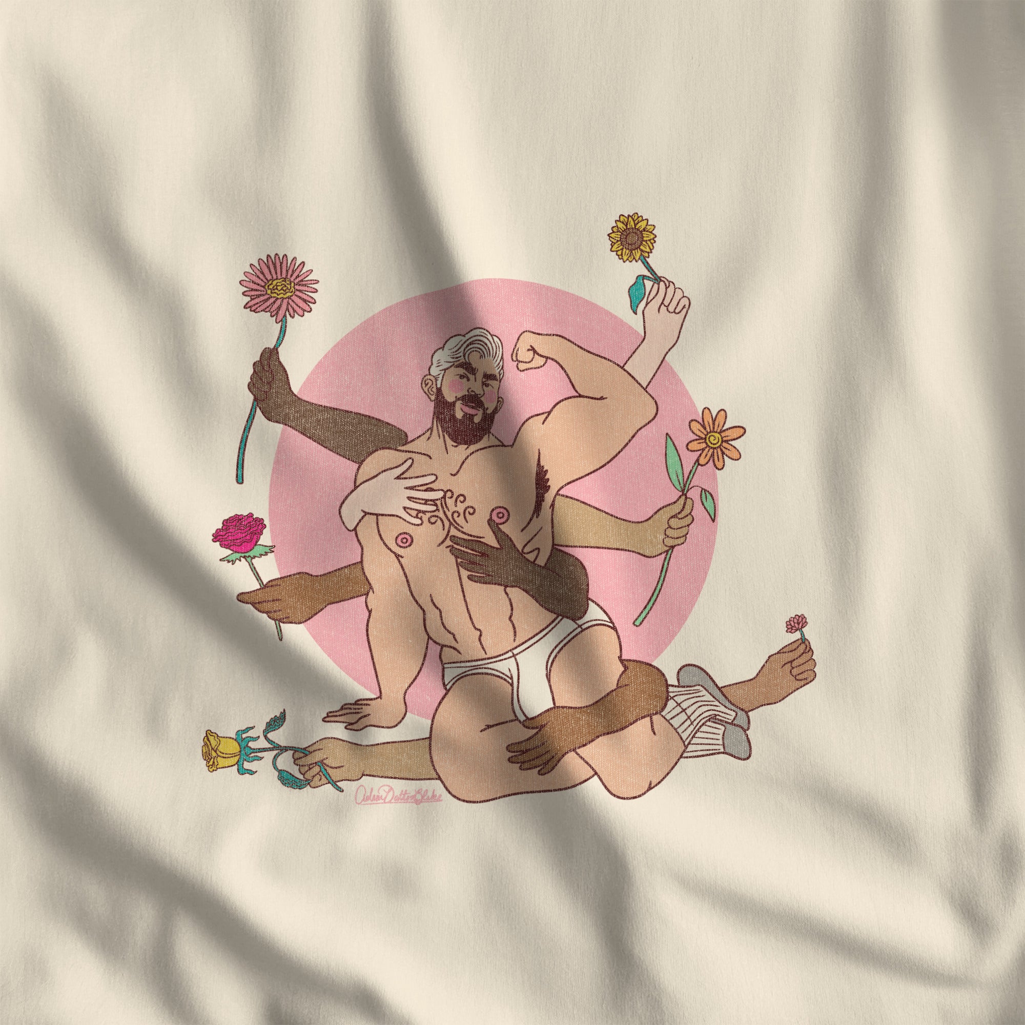 Spring's Embrace Long-Sleeve T-Shirt - Hunky Tops #color_Ivory