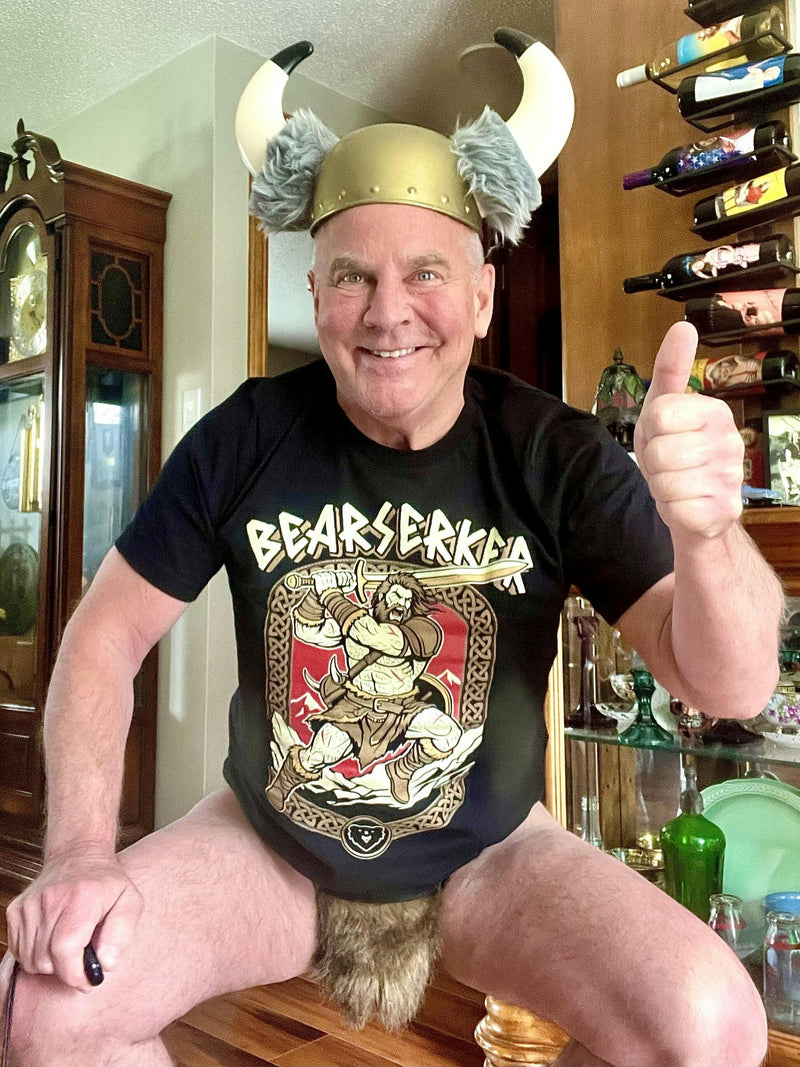 Tim wearing Hunky Tops