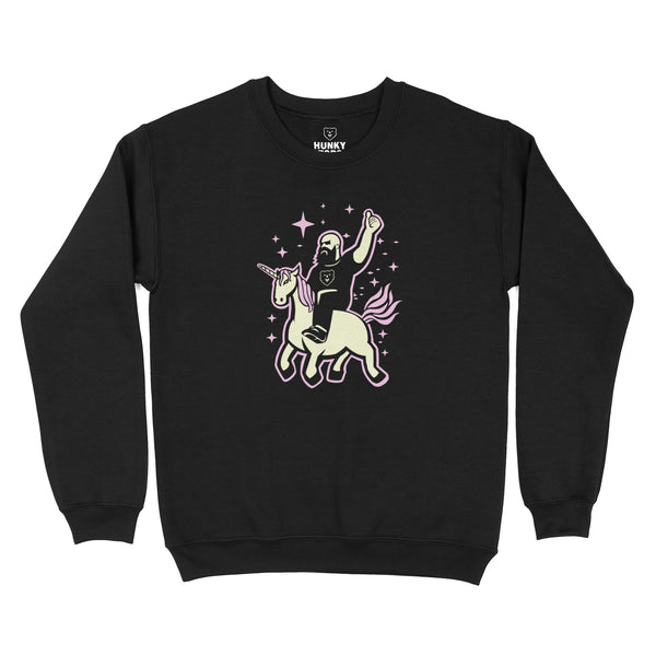The Mythic Unicorn Wrangler Sweatshirt