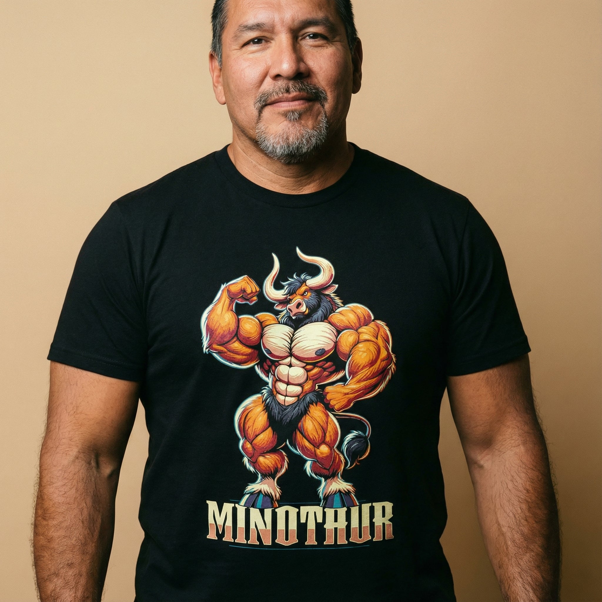 Minotaur Power Tee #color_Black