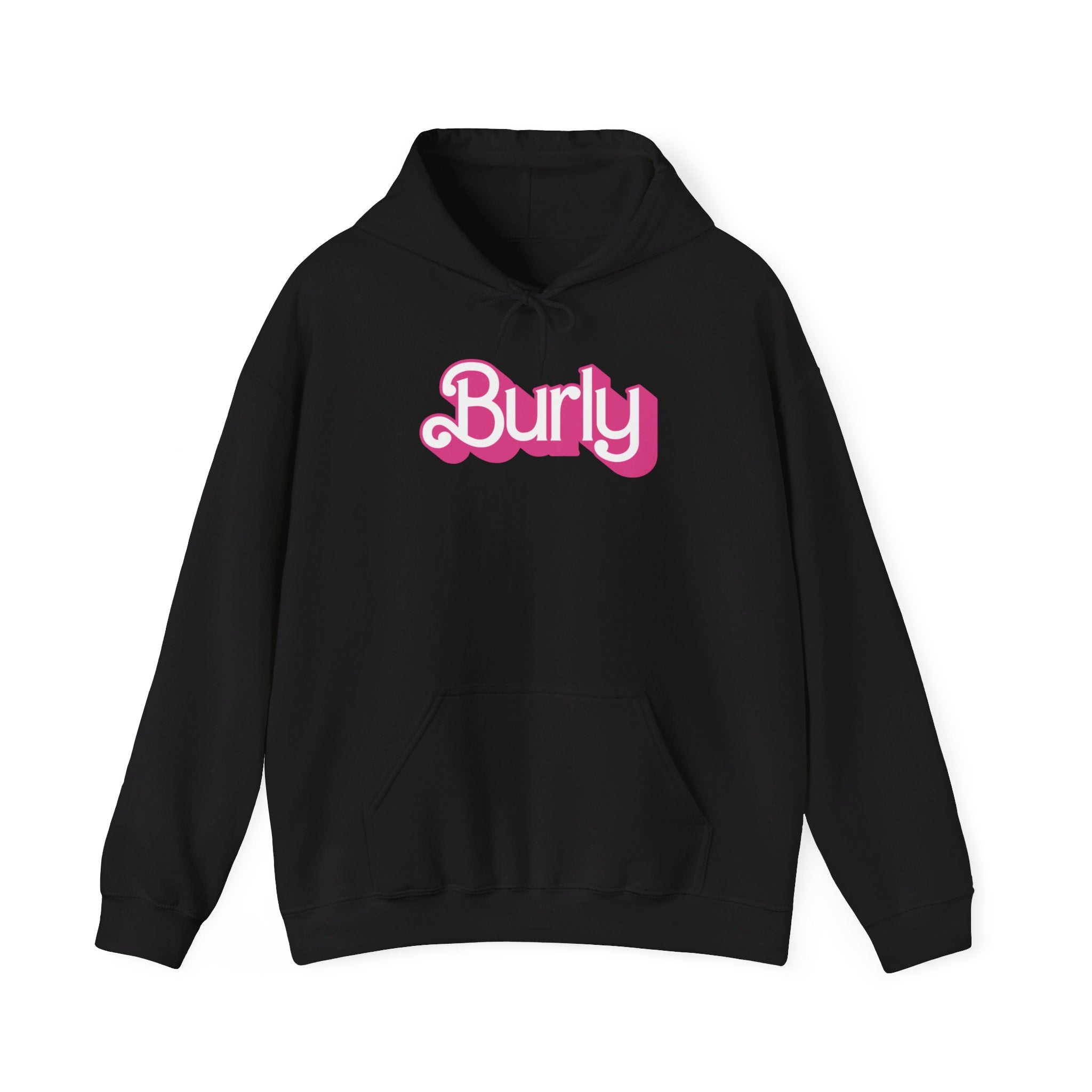 Burly Hoodie - Hunky Tops #color_Black