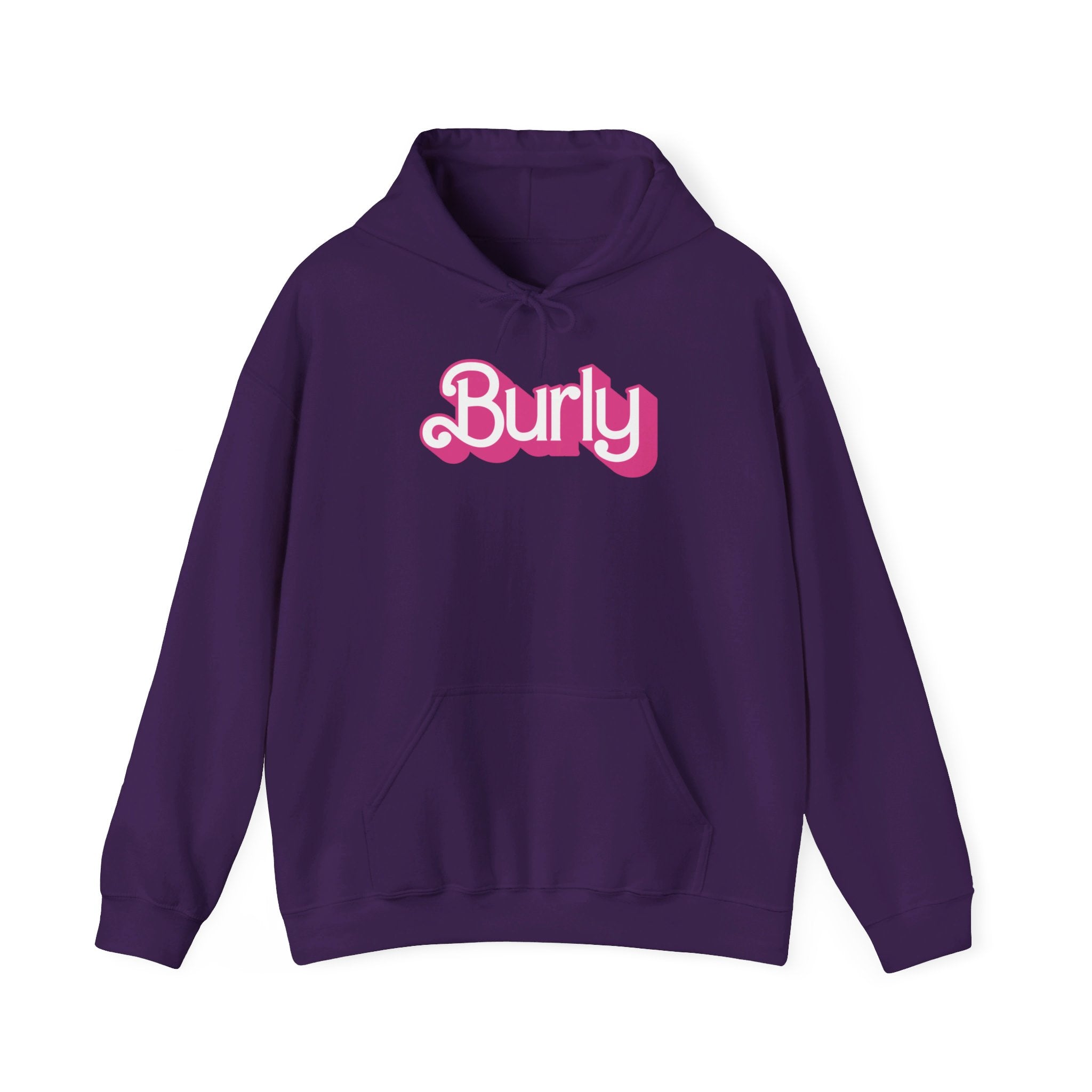 Burly Hoodie - Hunky Tops #color_Purple