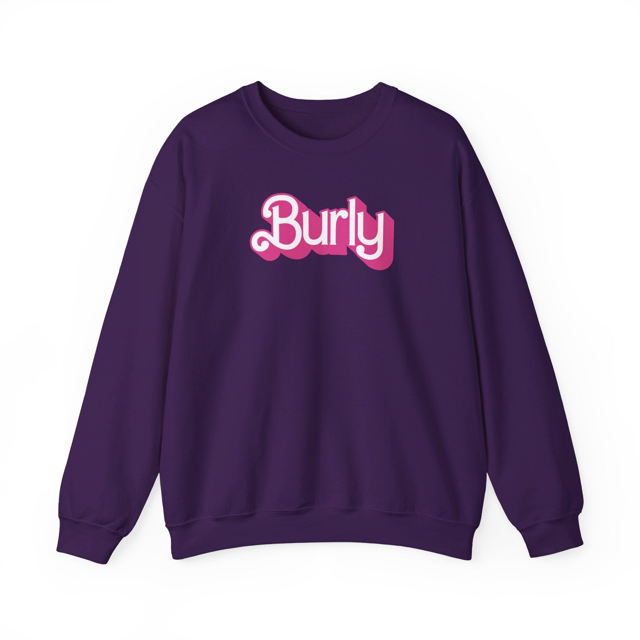 Burly Sweatshirt - Hunky Tops #color_Purple