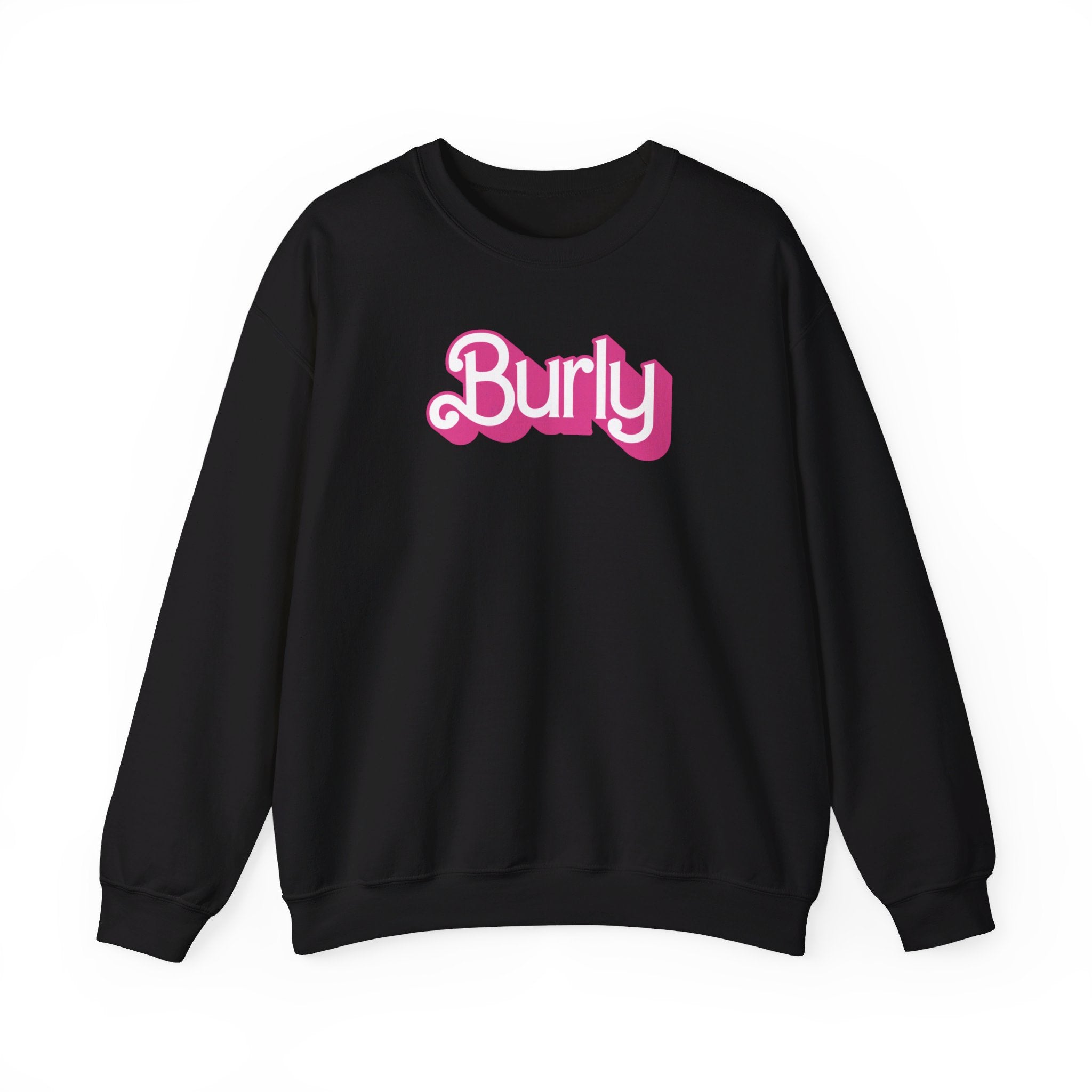 Burly Sweatshirt - Hunky Tops #color_Black