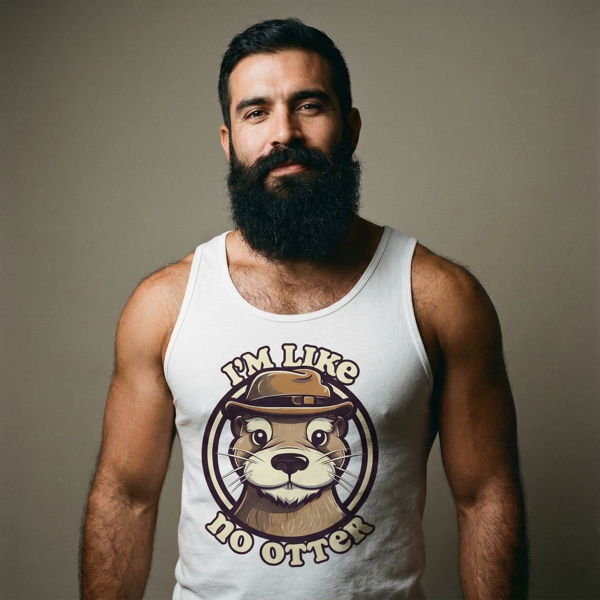 "I'm Like No Otter" Tank Top #color_White