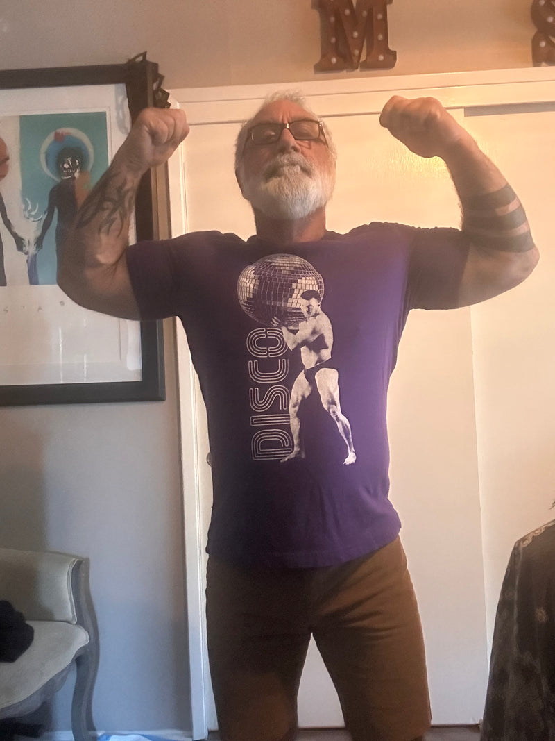 fitnsj wearing Hunky Tops