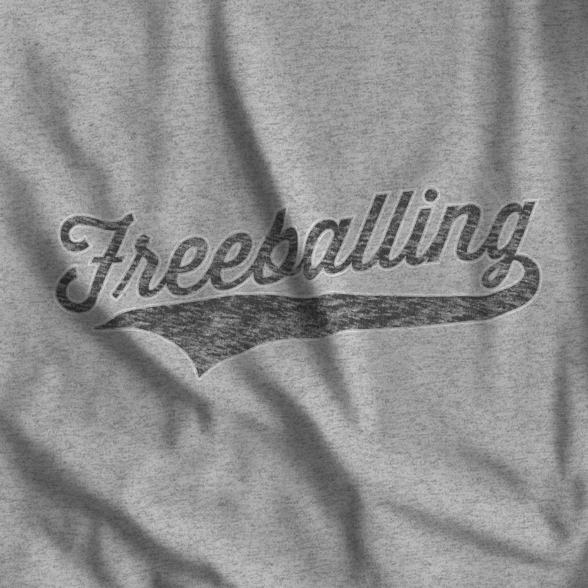 "Freeballing" Hoodie - Hunky Tops #color_Sport Grey