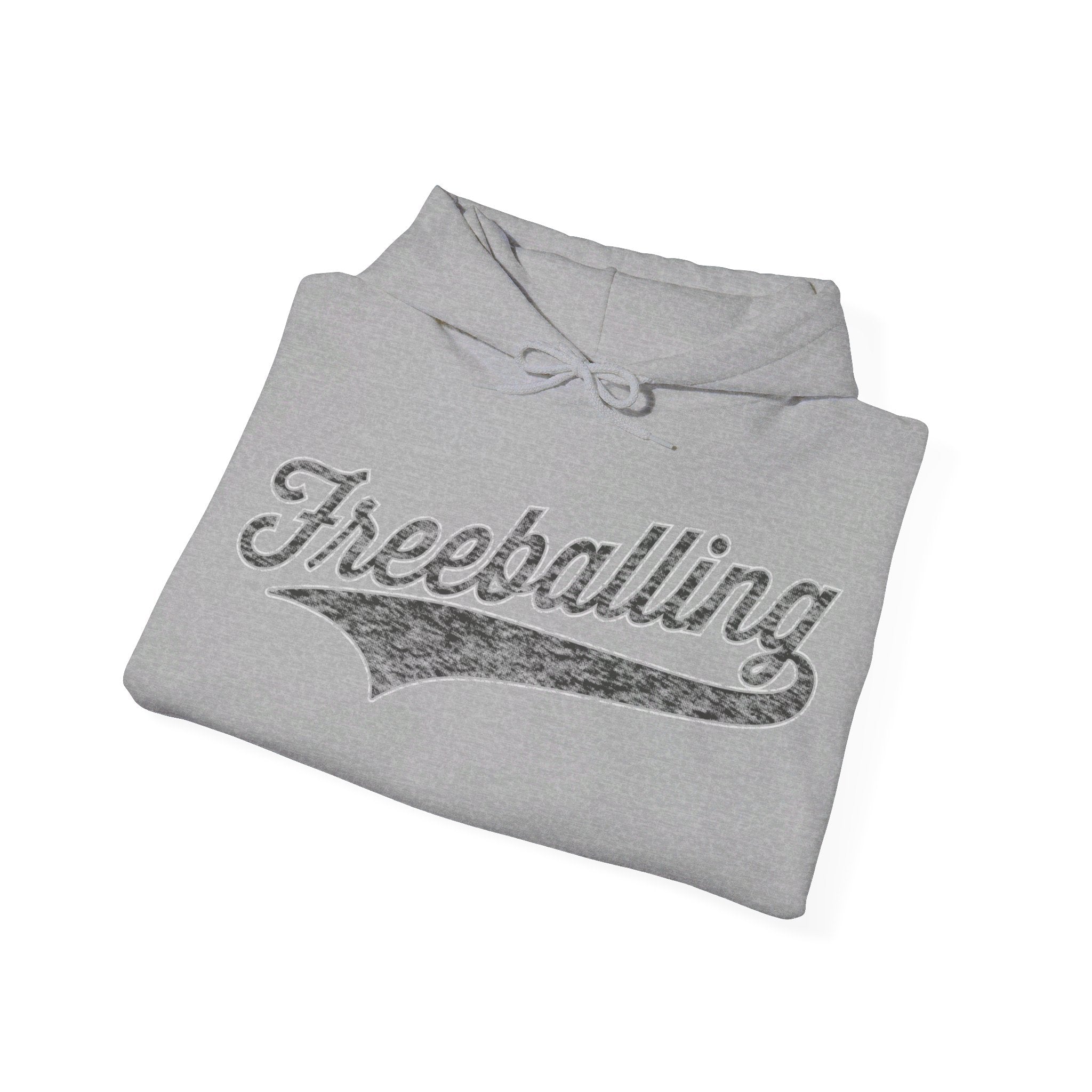 "Freeballing" Hoodie - Hunky Tops #color_Sport Grey