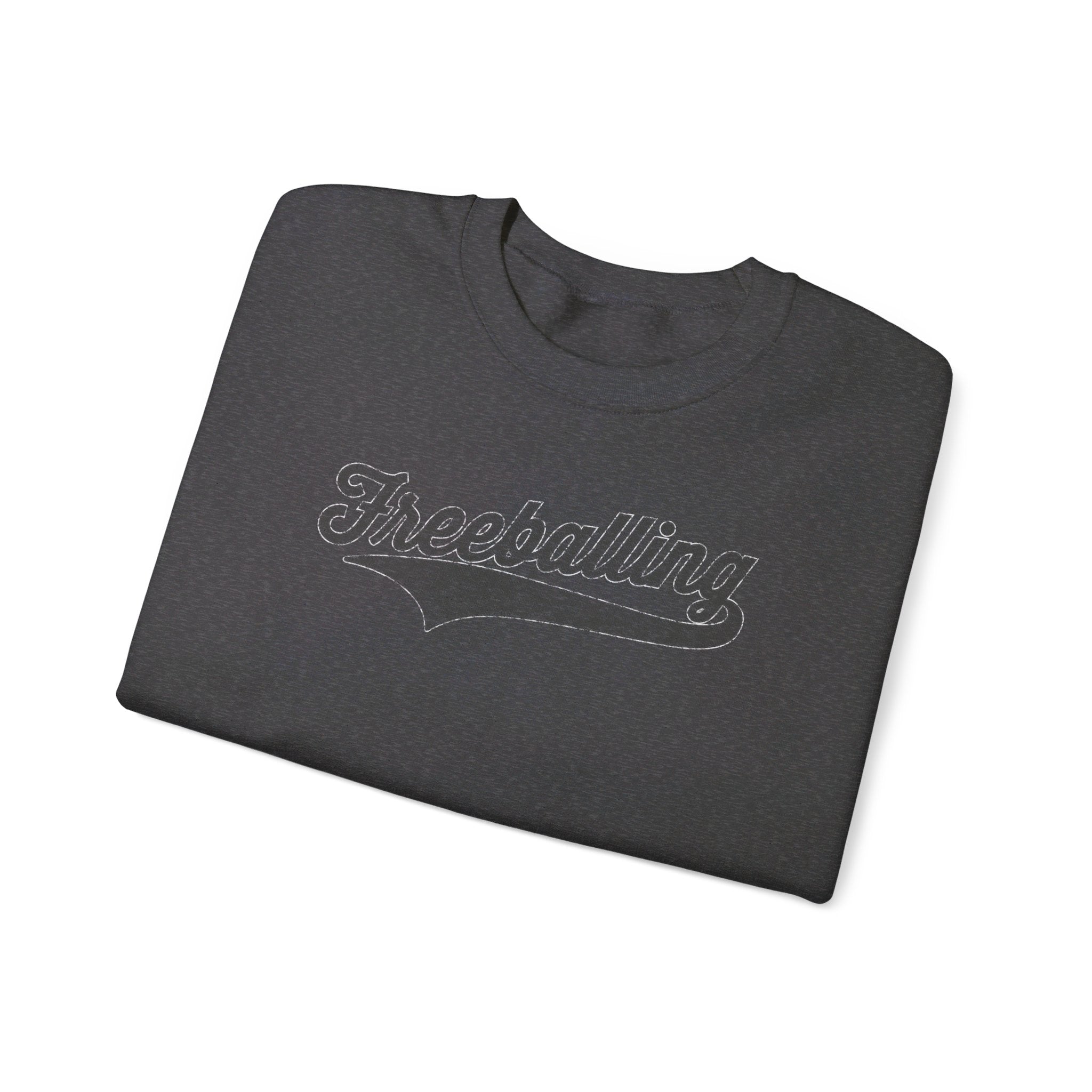 "Freeballing" Sweatshirt - Hunky Tops #color_Dark Heather