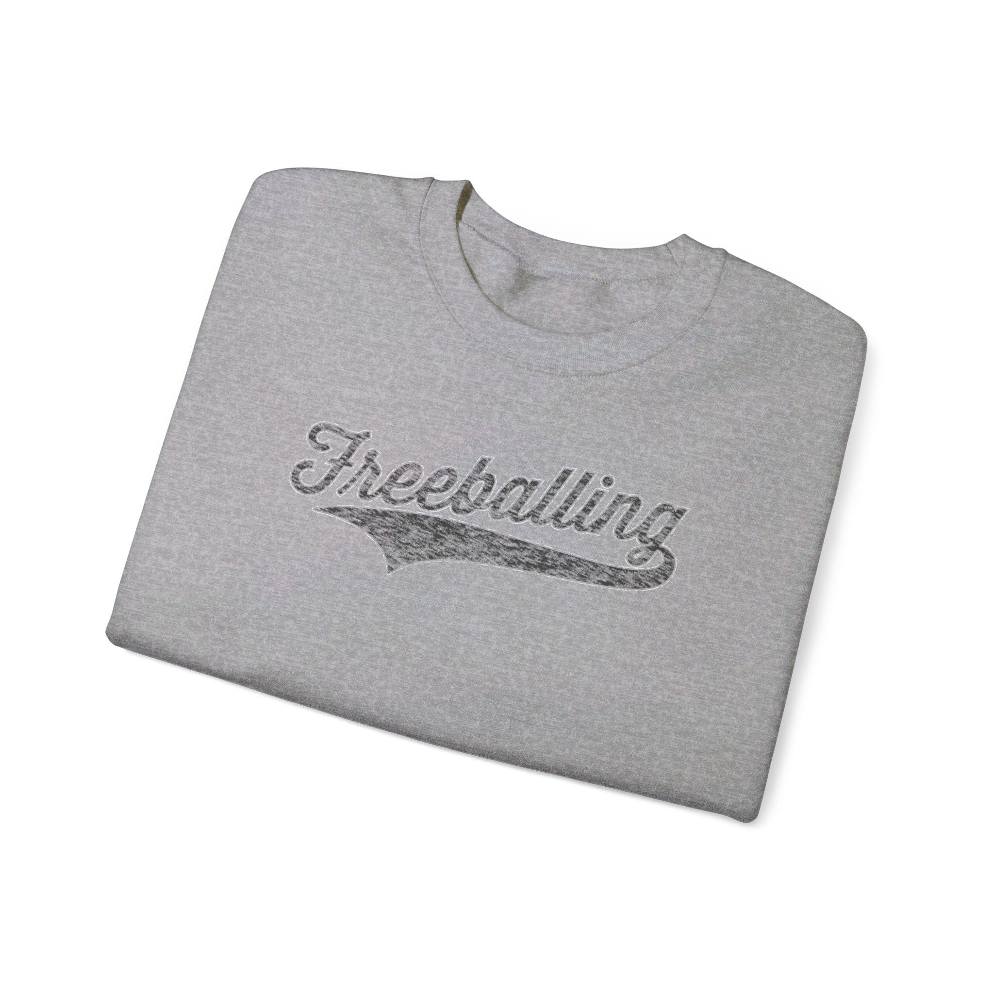 "Freeballing" Sweatshirt - Hunky Tops #color_Sport Grey