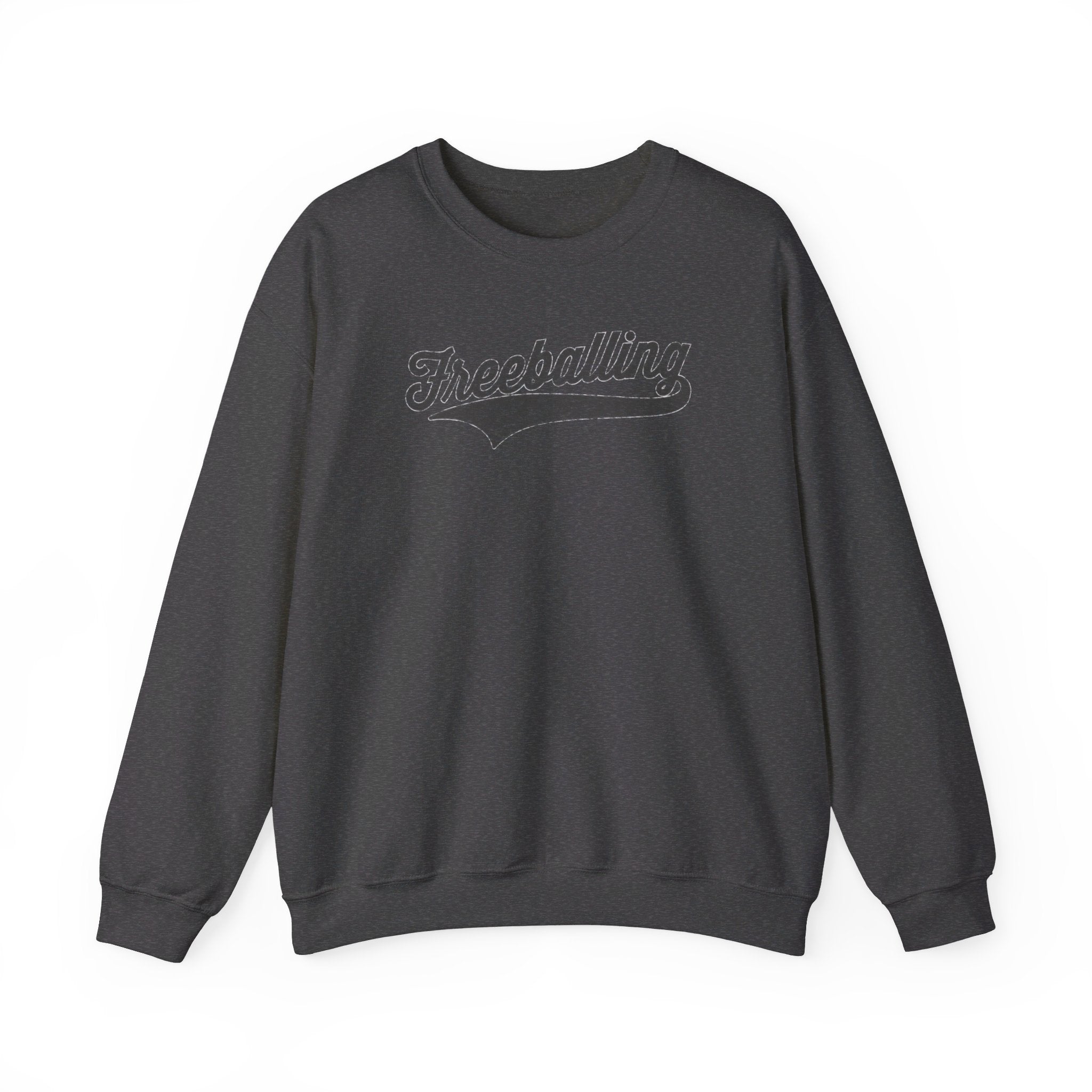 "Freeballing" Sweatshirt - Hunky Tops #color_Dark Heather