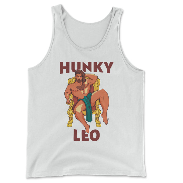 Hunky Leo Zodiac Tank Top by Axeish Guy