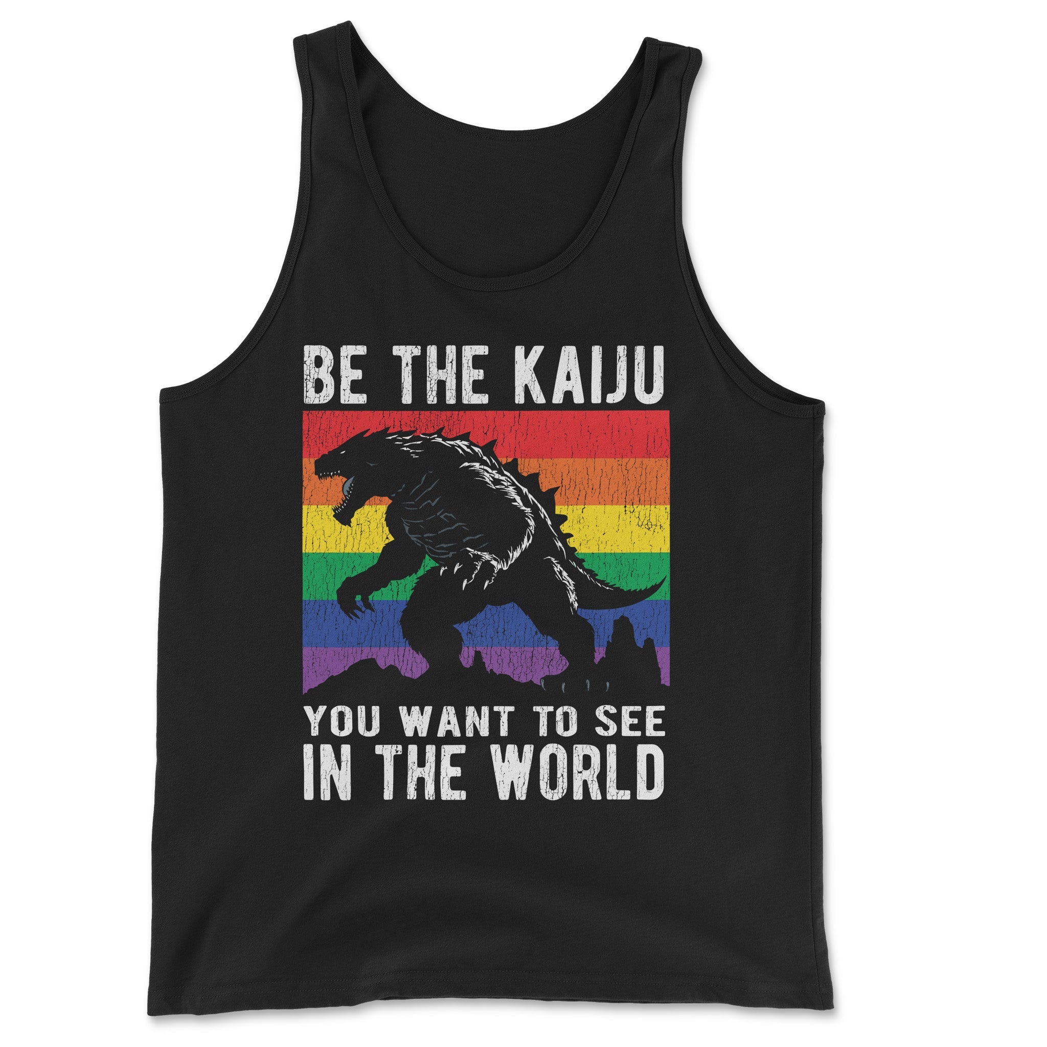 Kaiju Pride Tank – Make Mighty Moves - Hunky Tops