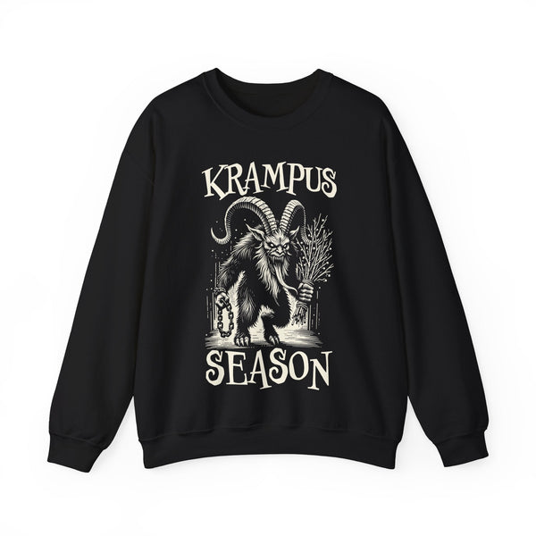 Krampus Season Holiday Sweatshirt