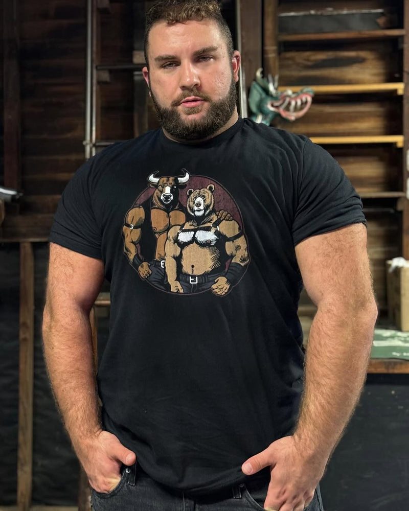 MannyMuscleBear wearing Hunky Tops