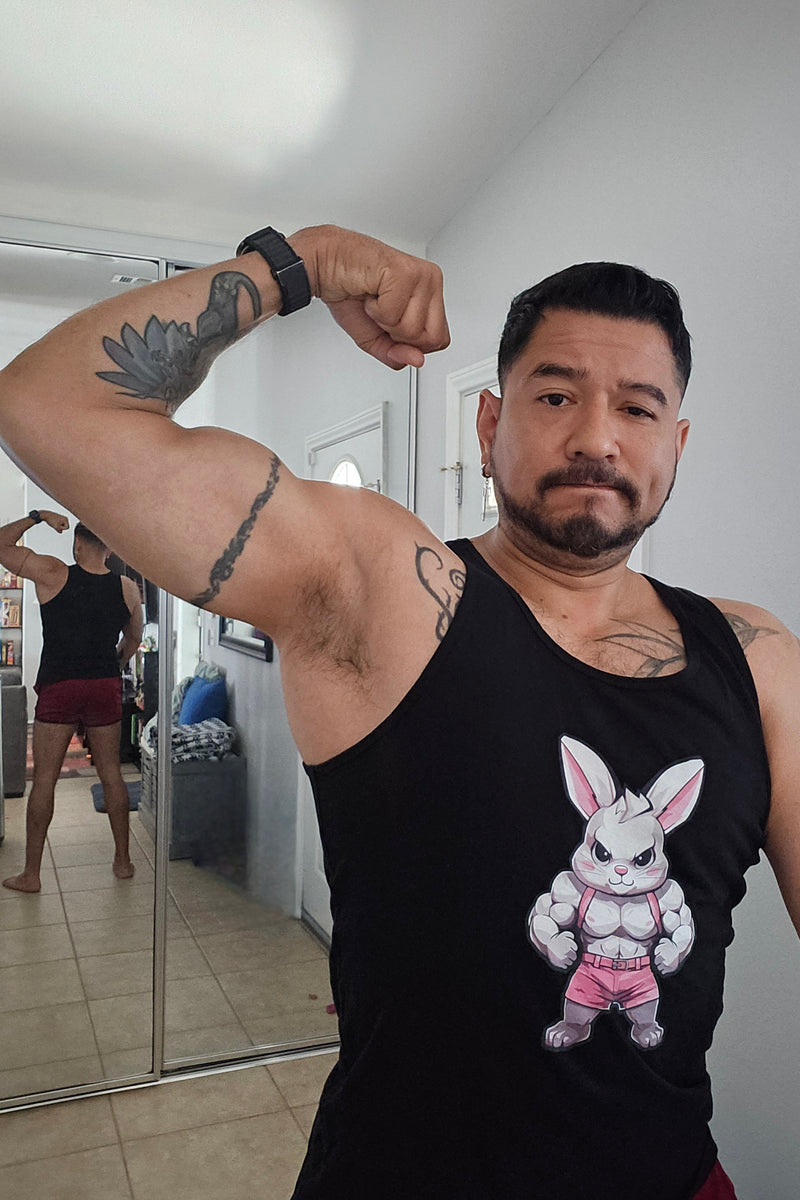 OliverMG84 wearing Hunky Tops